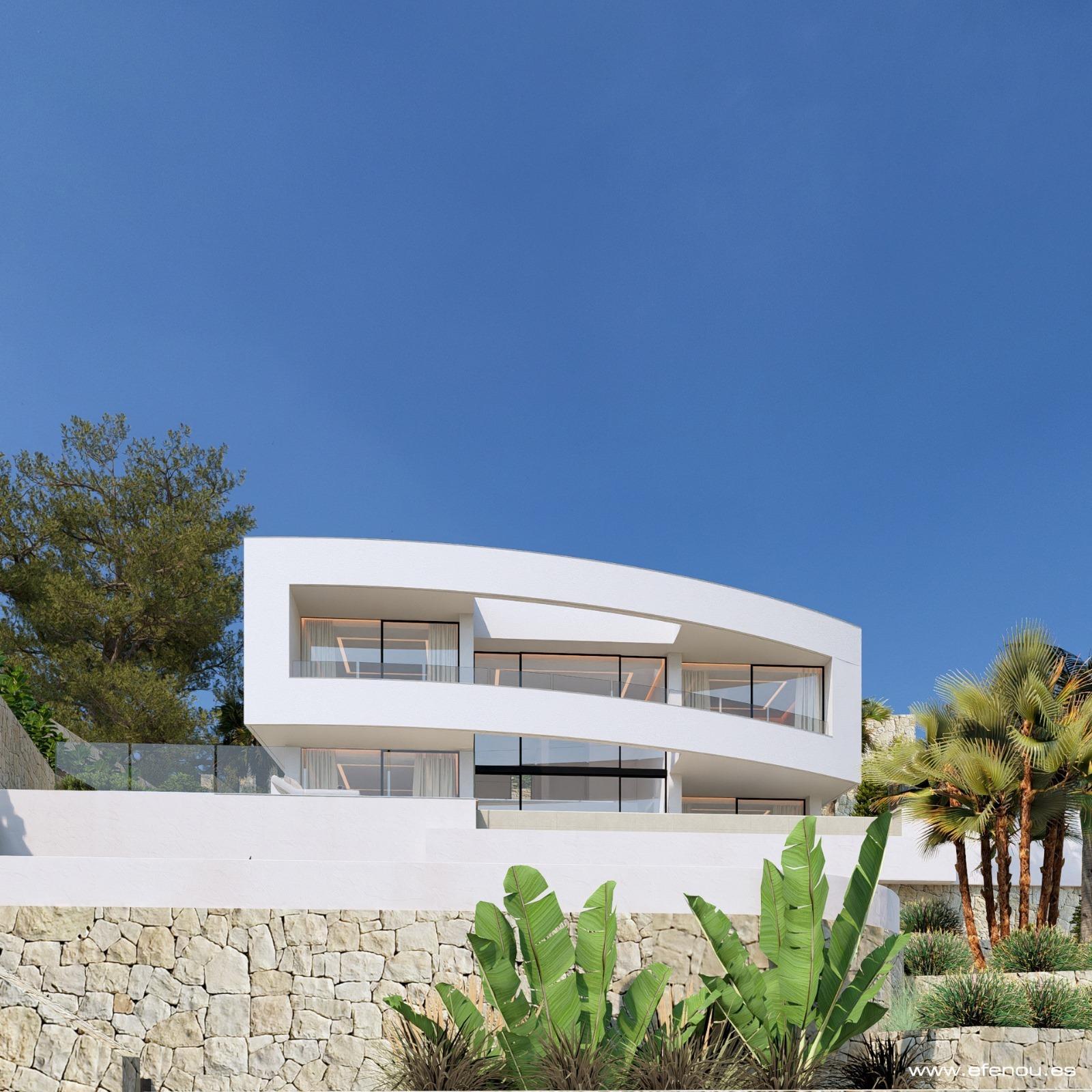 For sale of villa in Calpe