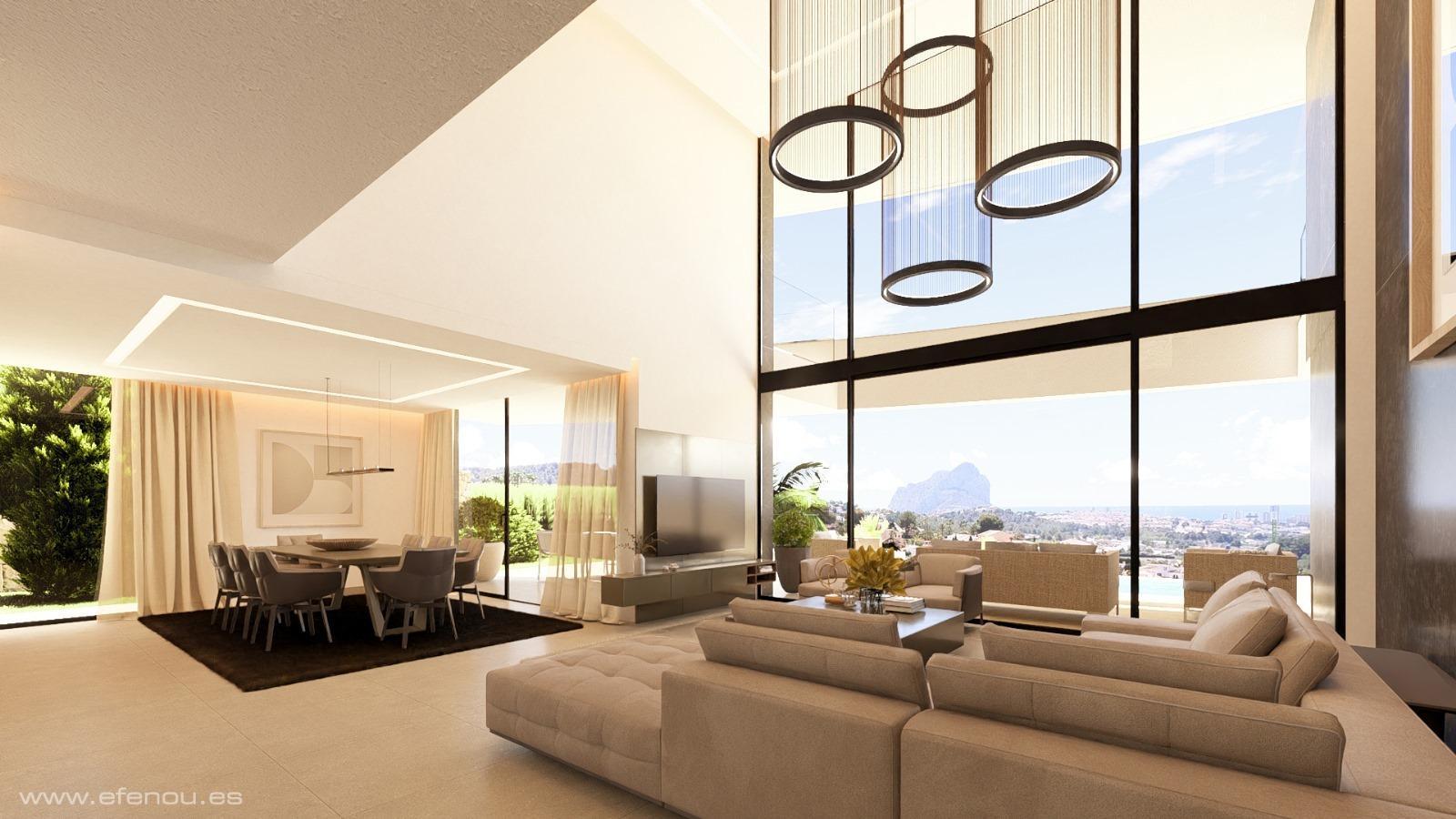 For sale of villa in Calpe