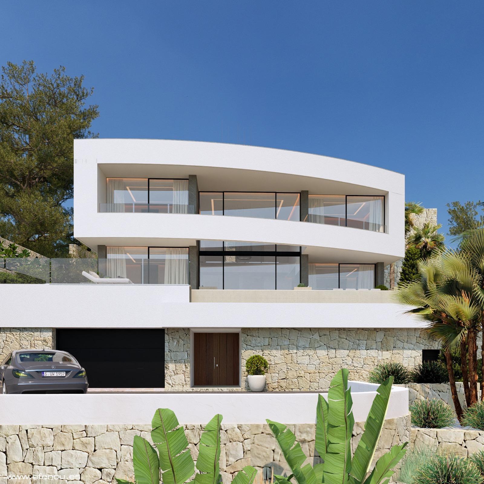 For sale of villa in Calpe