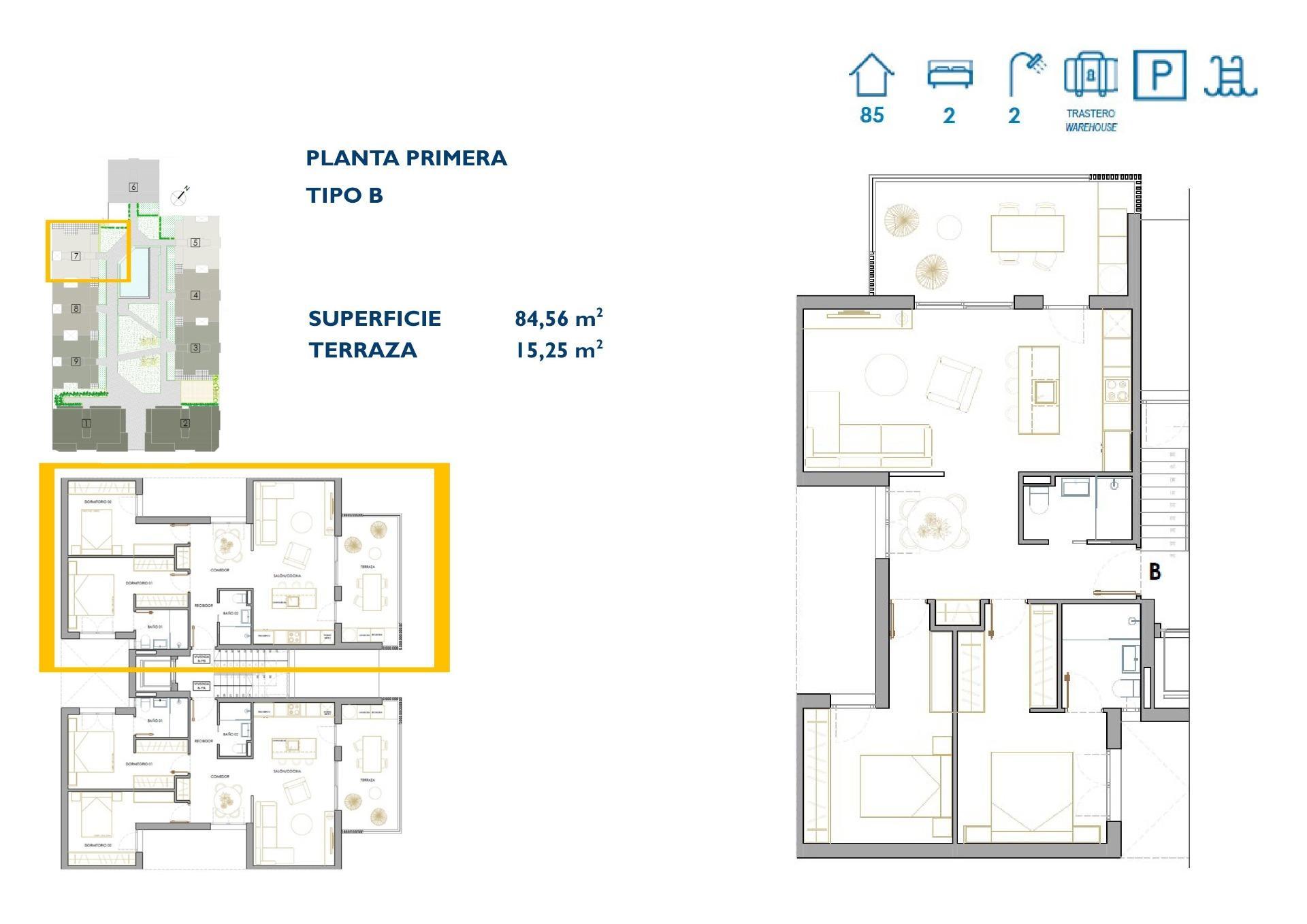 Venta de apartamento en San Pedro del Pinatar