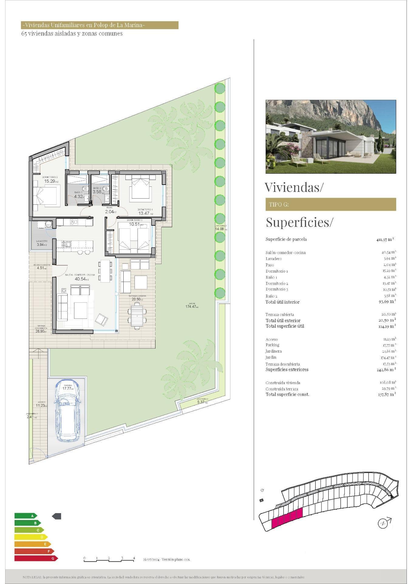 For sale of villa in Polop