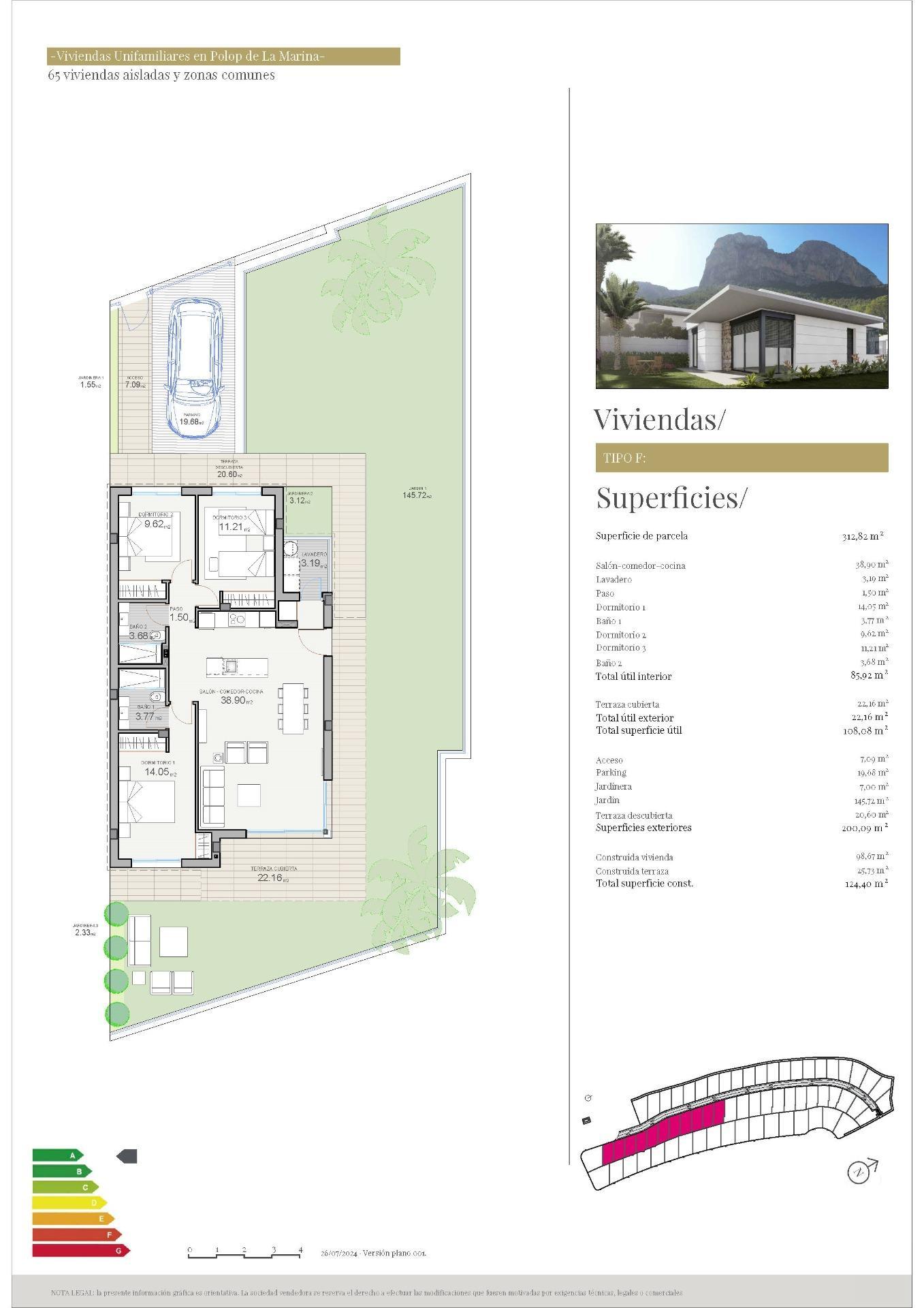 For sale of villa in Polop