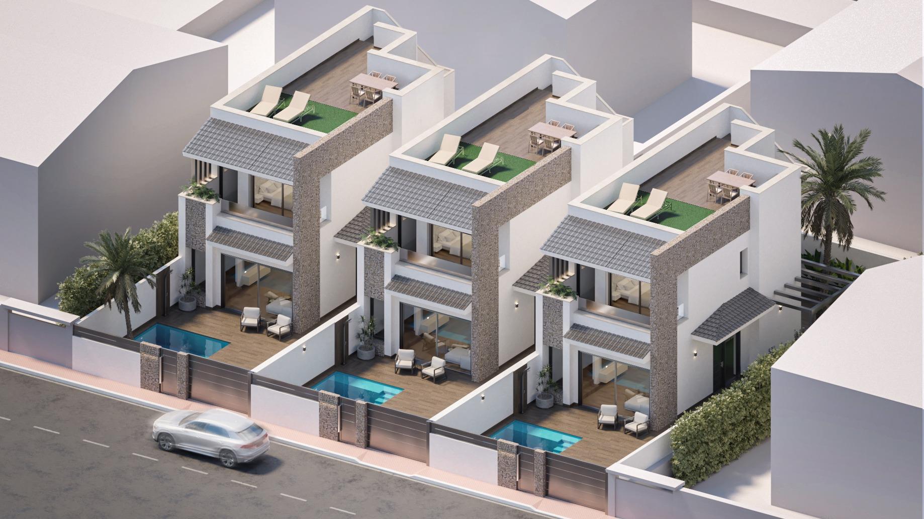 Venta de villa en San Pedro del Pinatar