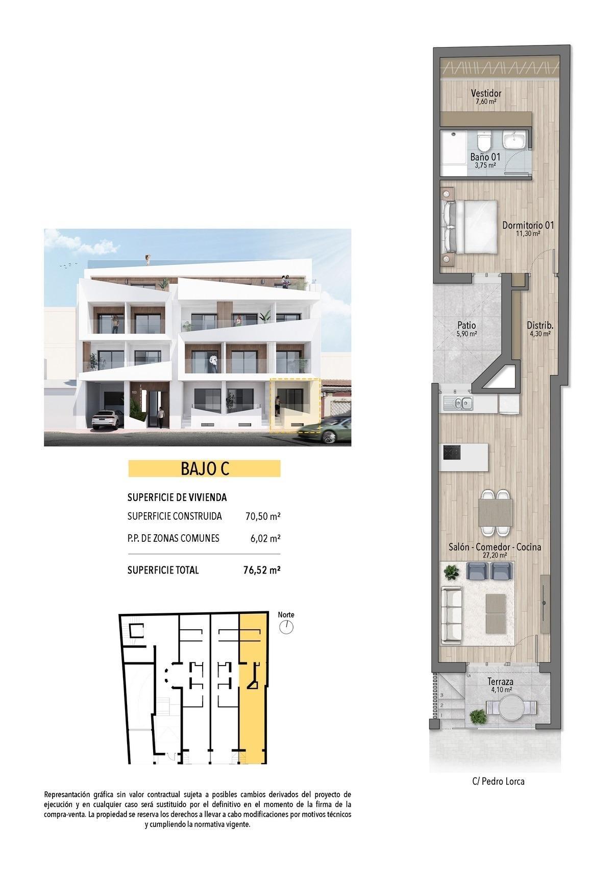For sale of apartment in Torrevieja