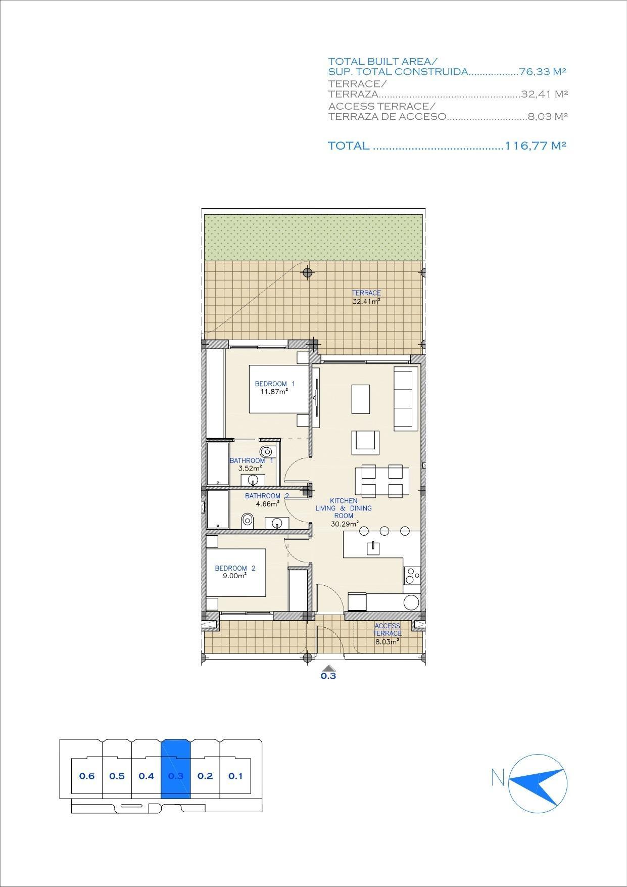 Venta de apartamento en Los Alcazares