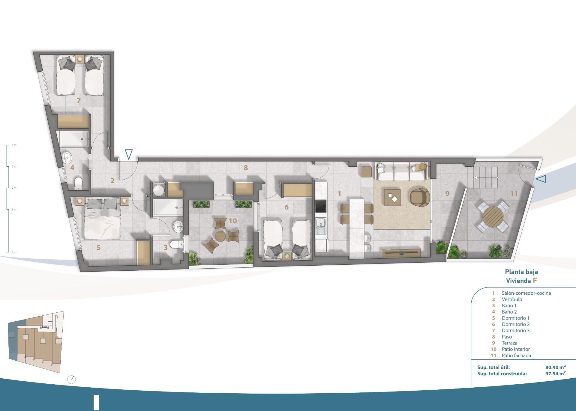 For sale of apartment in San Pedro del Pinatar