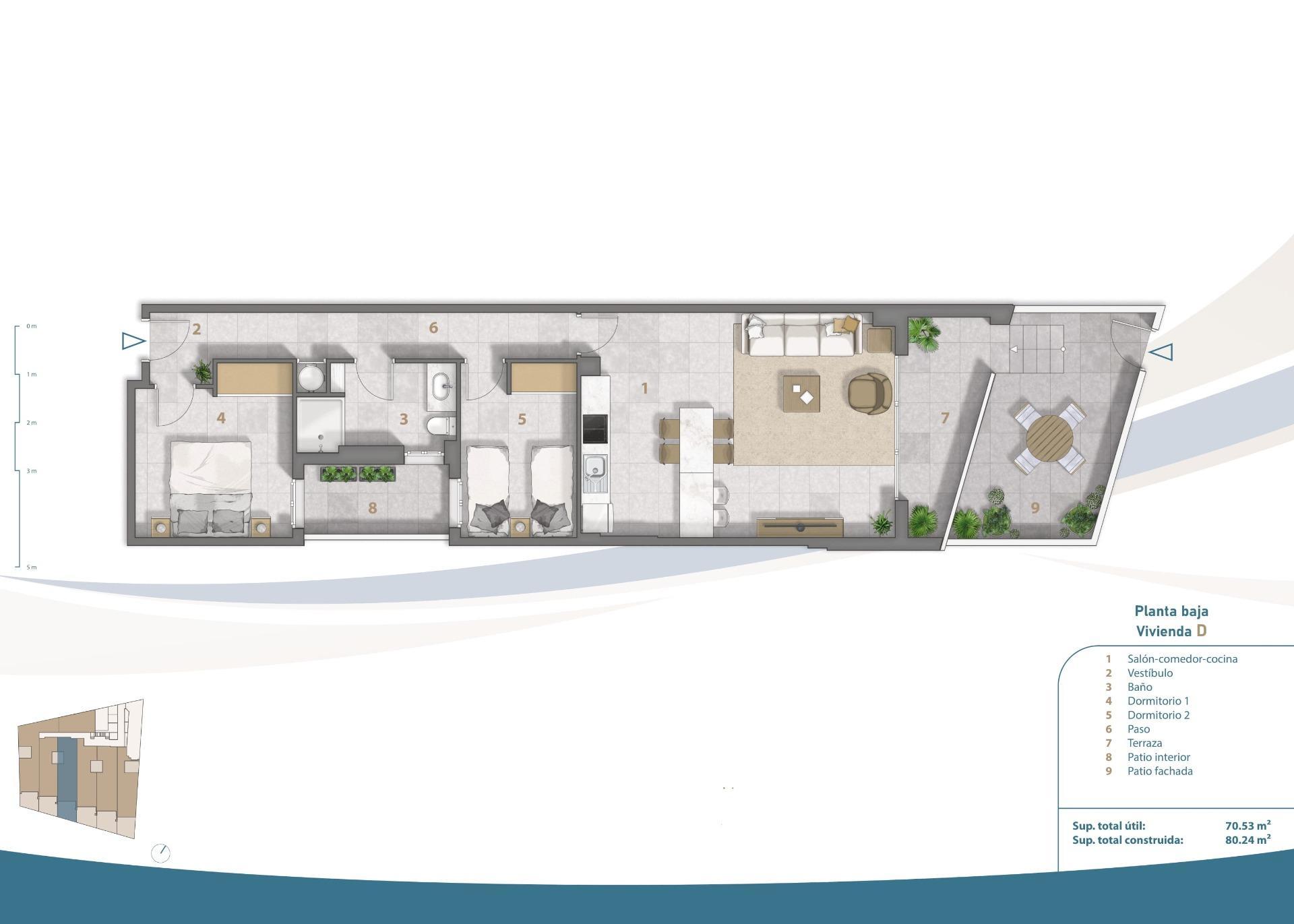 For sale of apartment in San Pedro del Pinatar