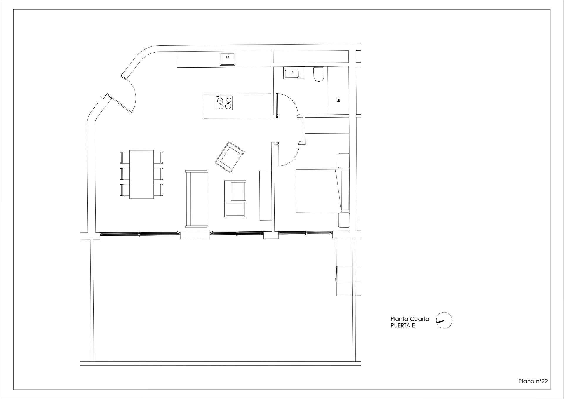 For sale of penthouse in Calpe