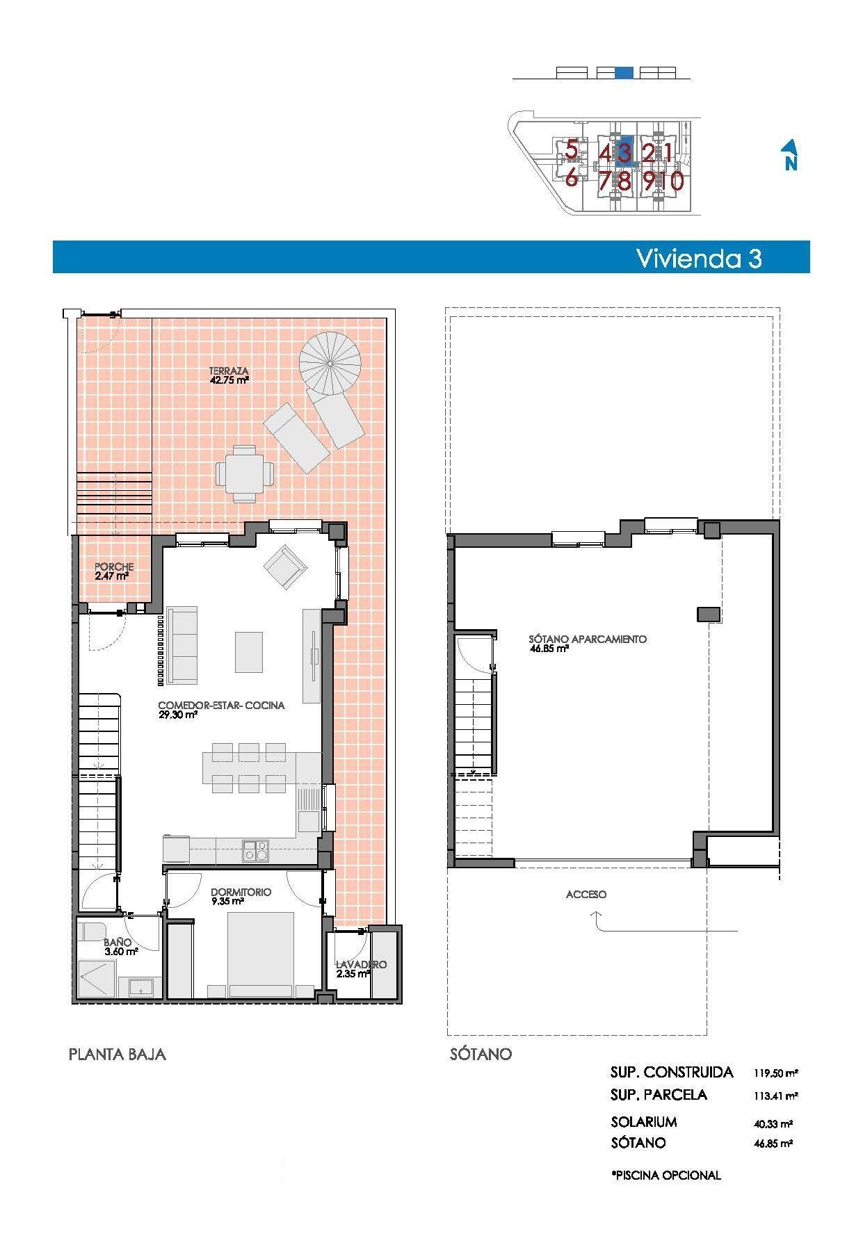 For sale of flat in Bigastro