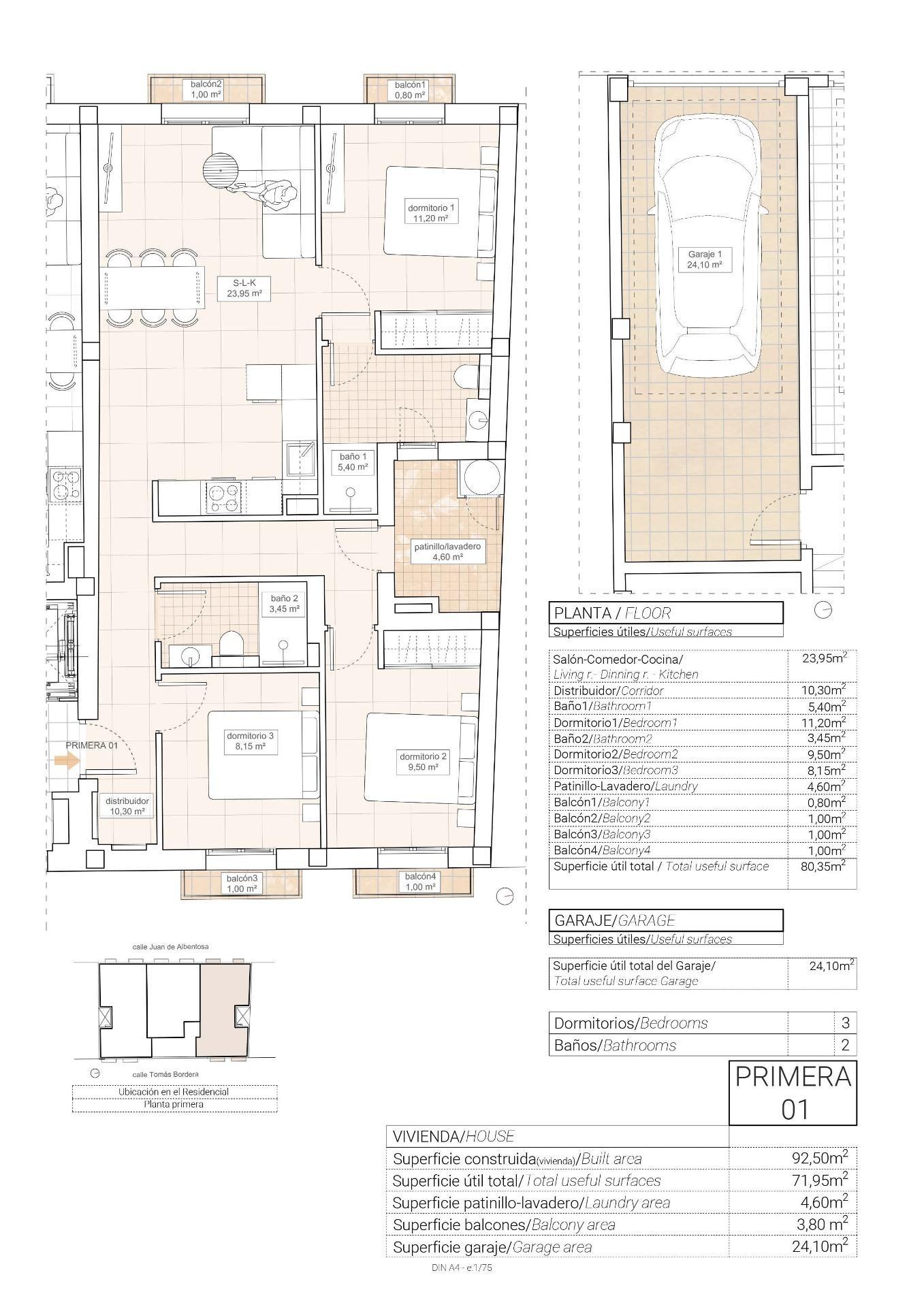 Venta de apartamento en Hondón de las Nieves