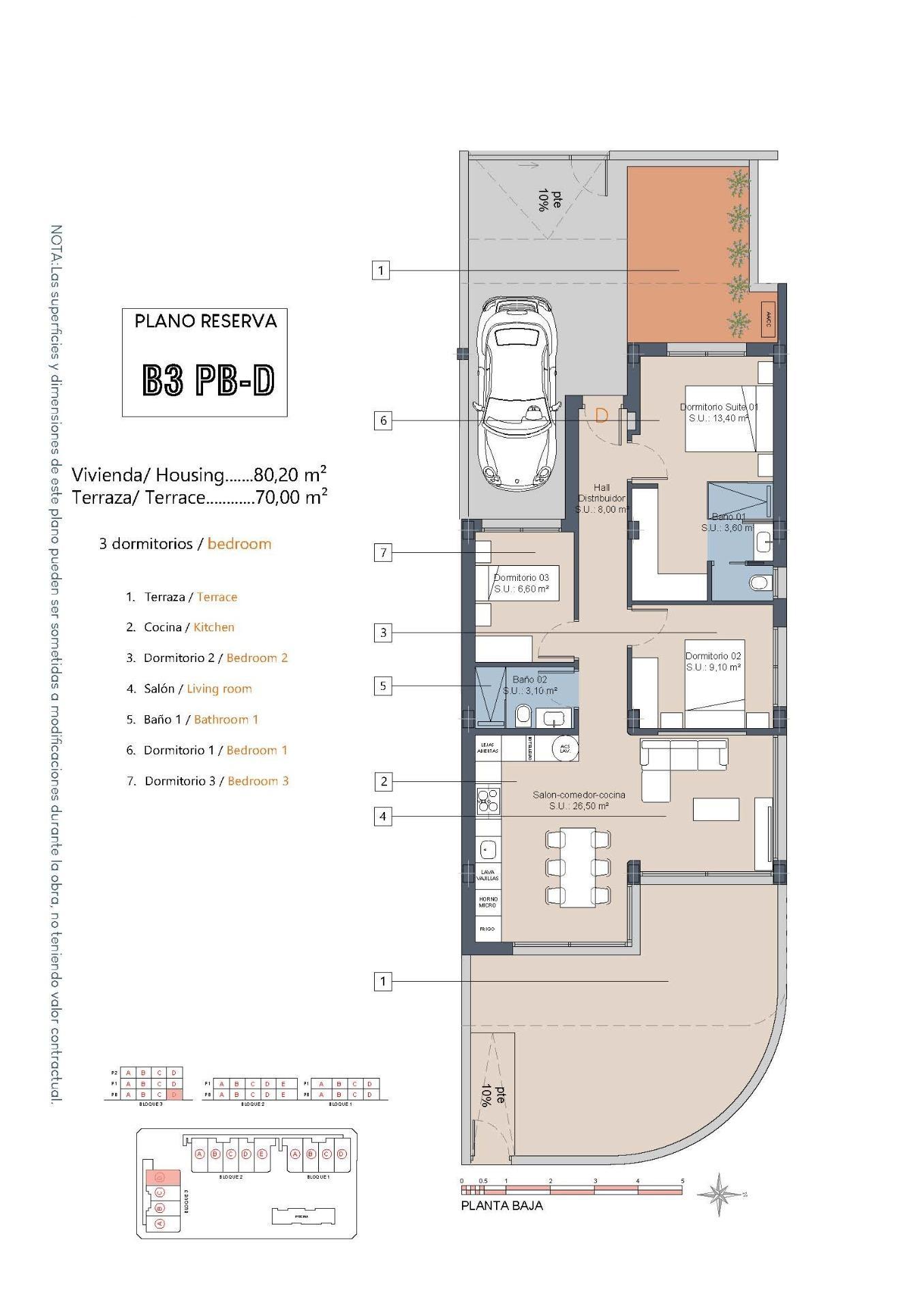 Venta de apartamento en Los Alcazares