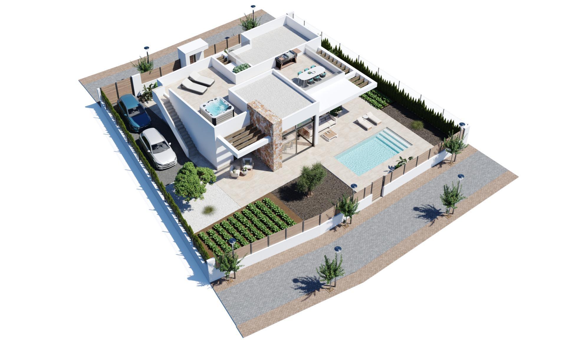 Venta de villa en Fuente Álamo de Murcia