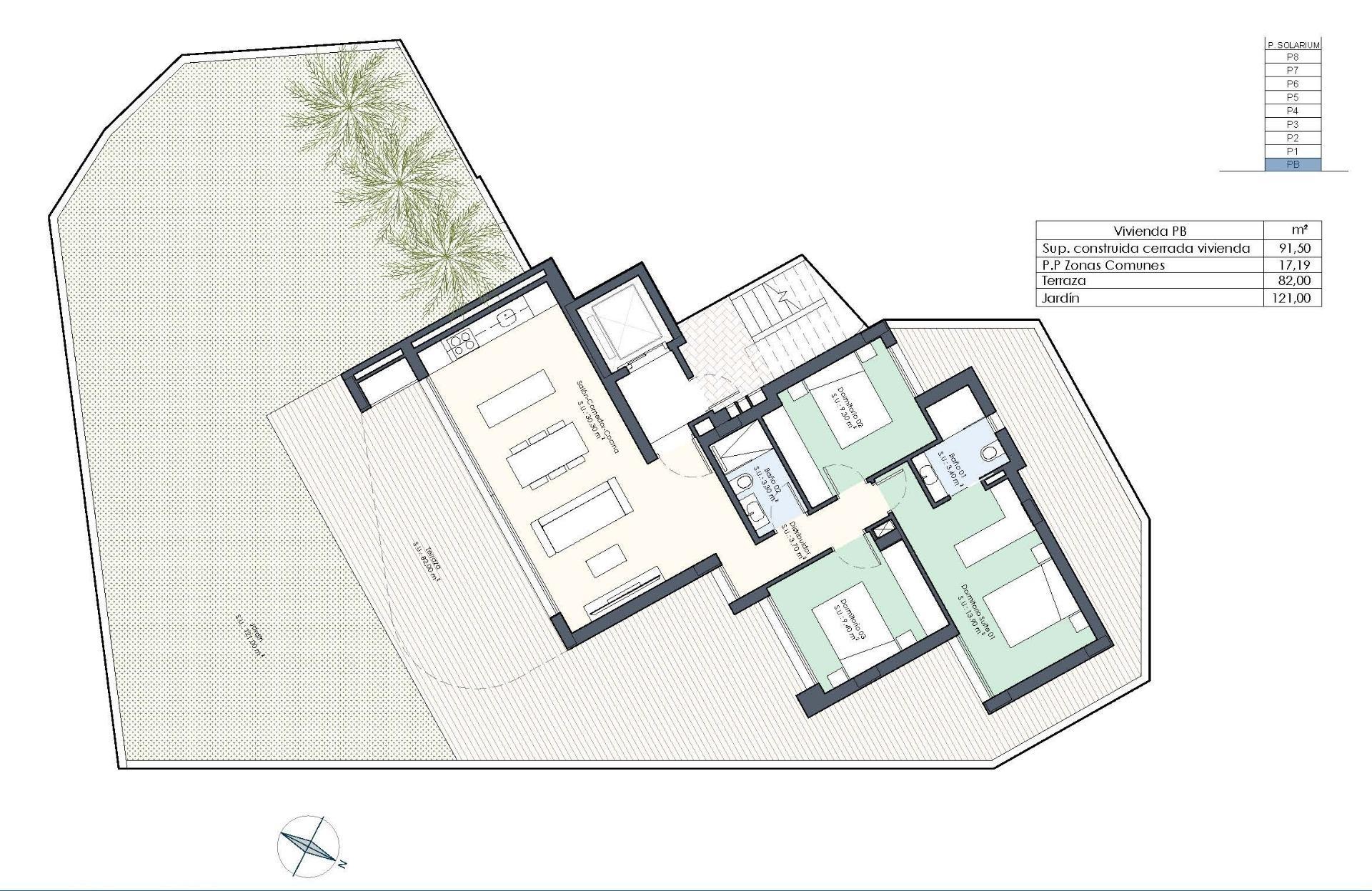 For sale of apartment in Guardamar del Segura