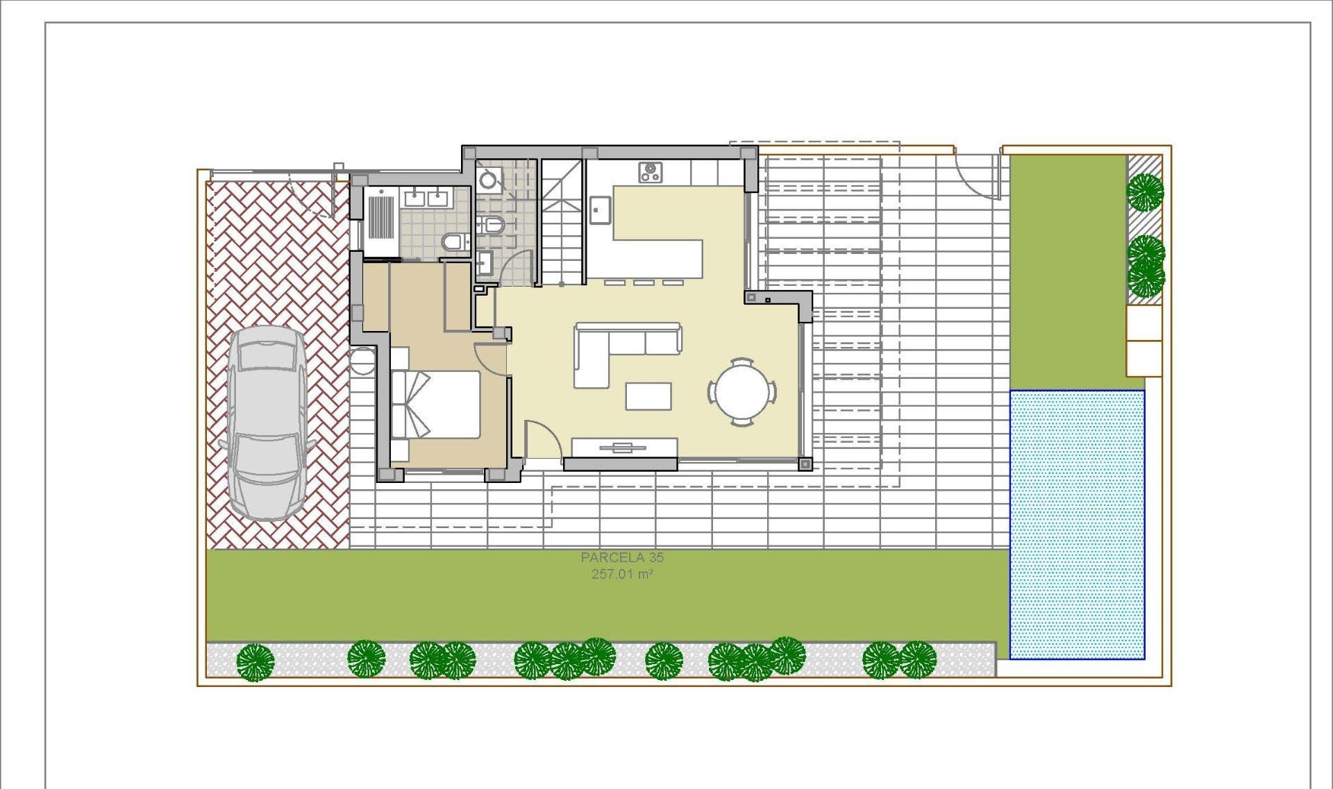 Venta de villa en Los Montesinos