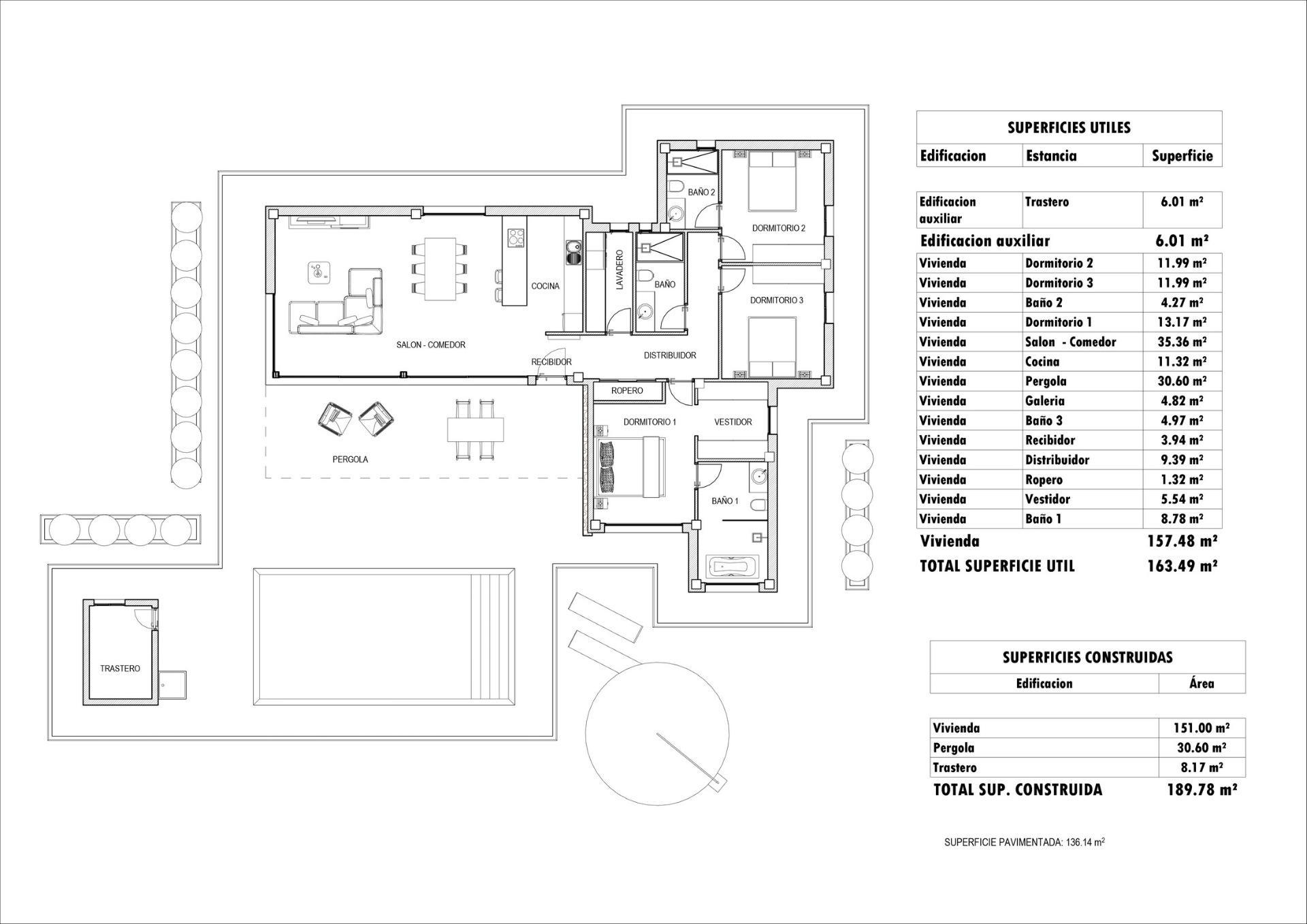 For sale of villa in Aspe