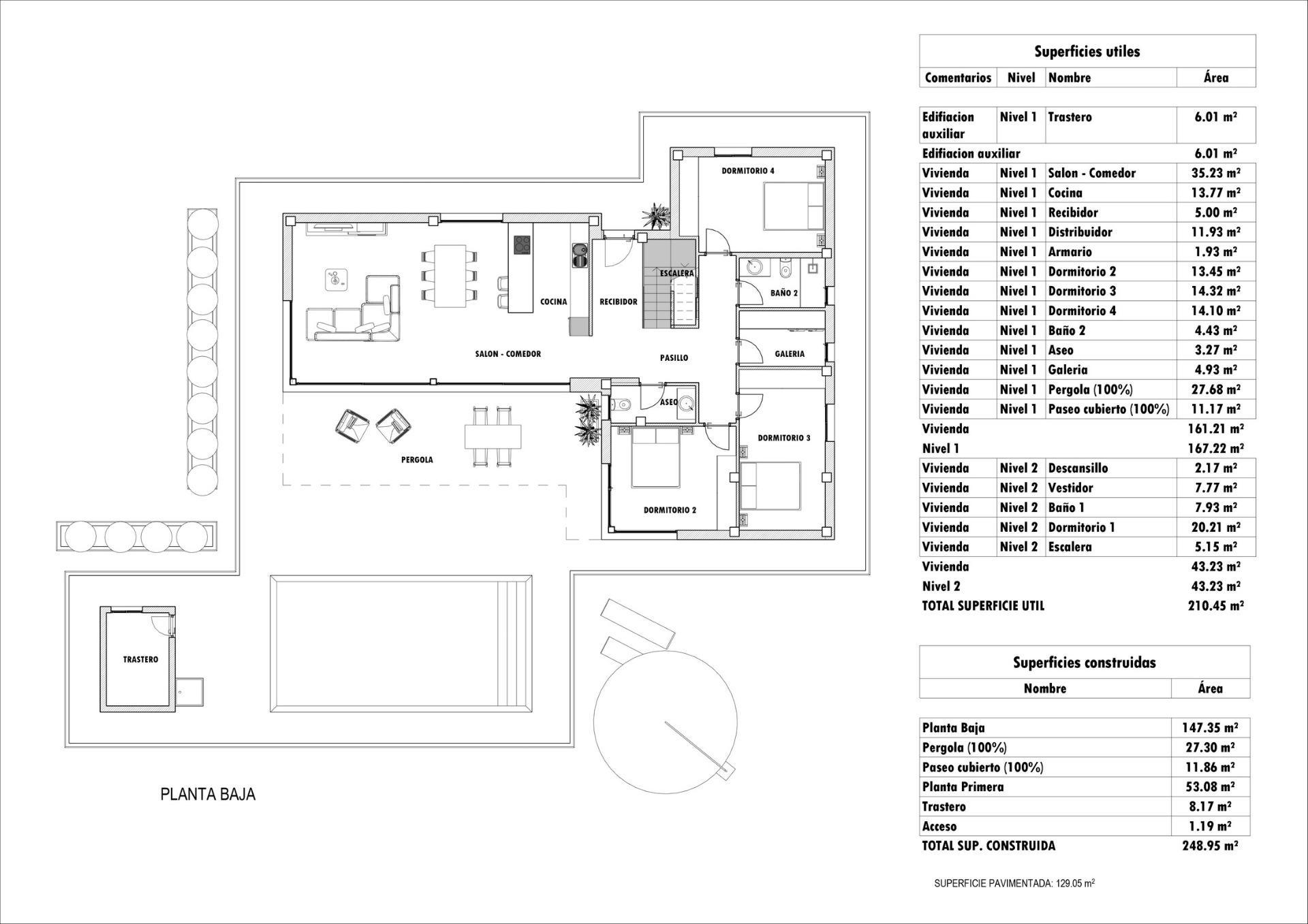 Venta de villa en Aspe