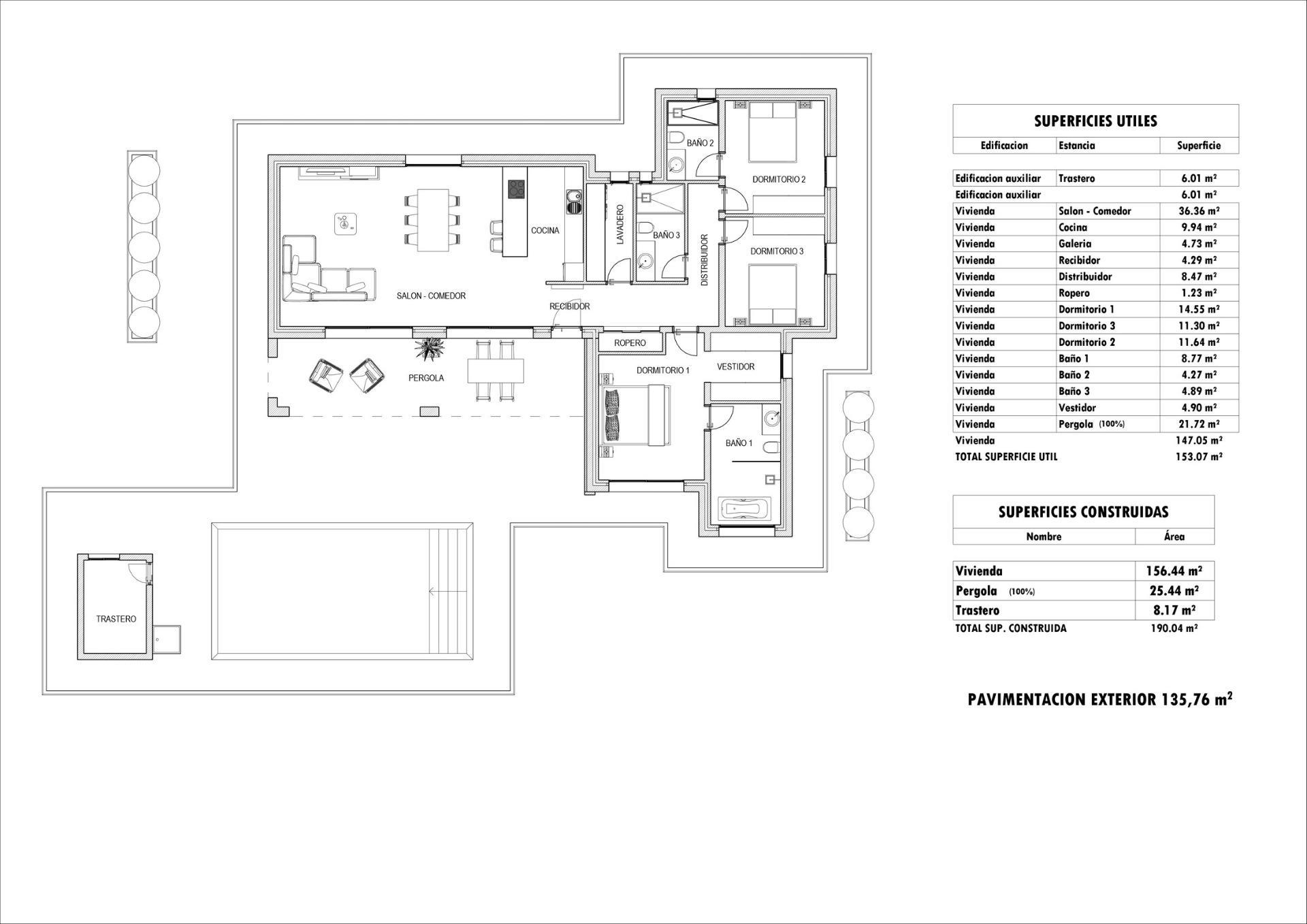 Venta de villa en Aspe