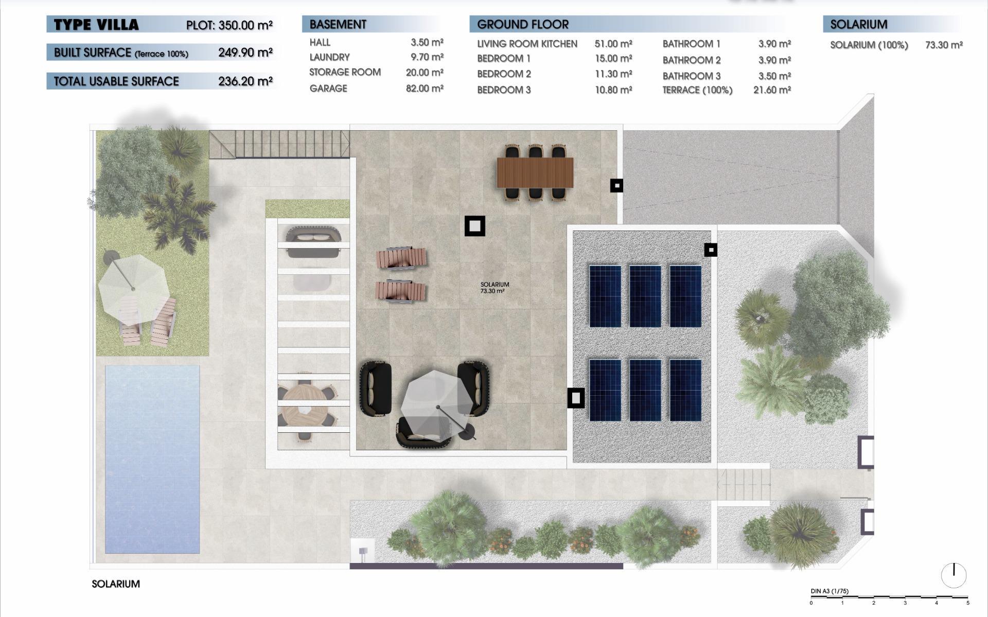 Venta de villa en Los Alcazares
