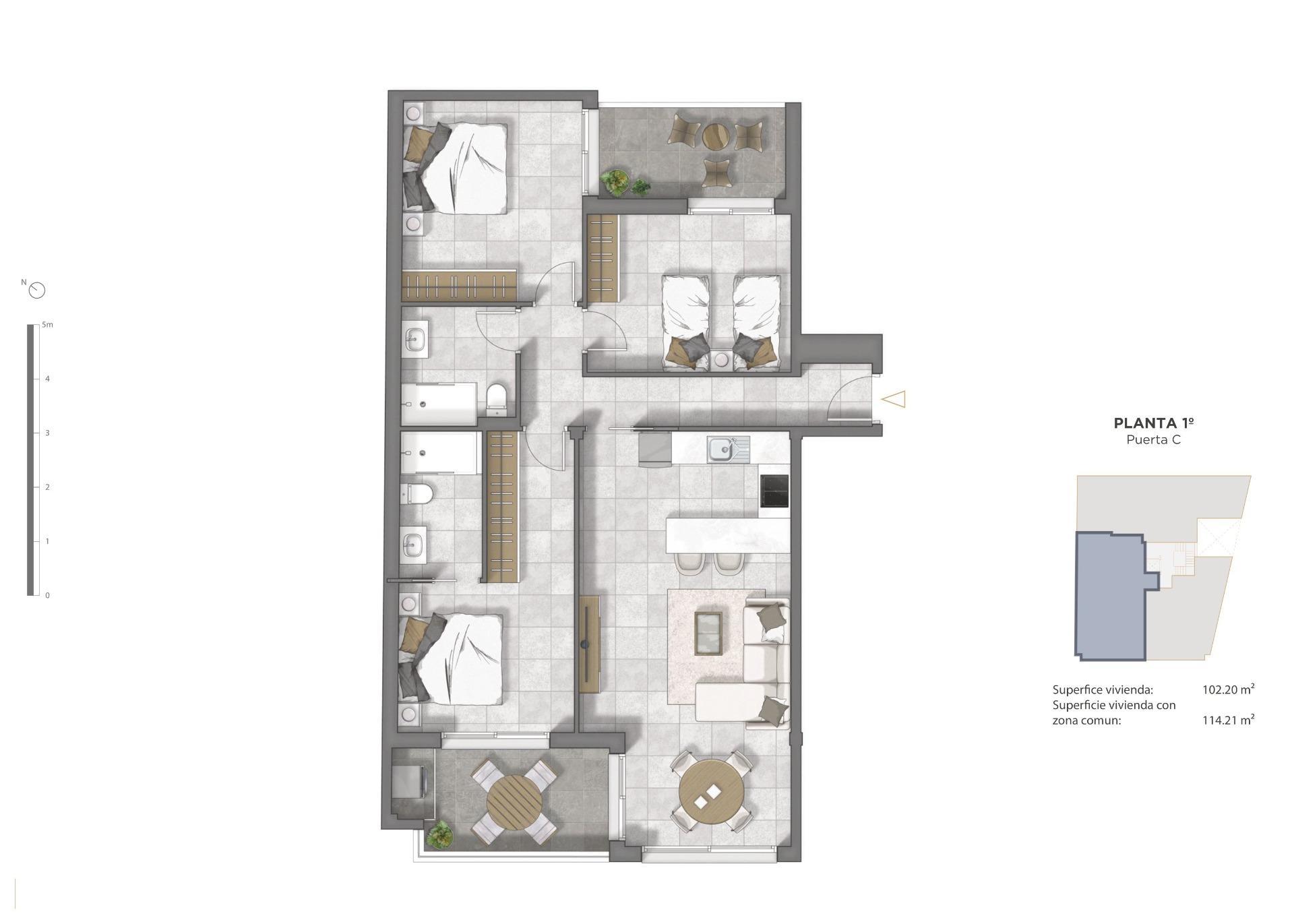Venta de apartamento en Guardamar del Segura
