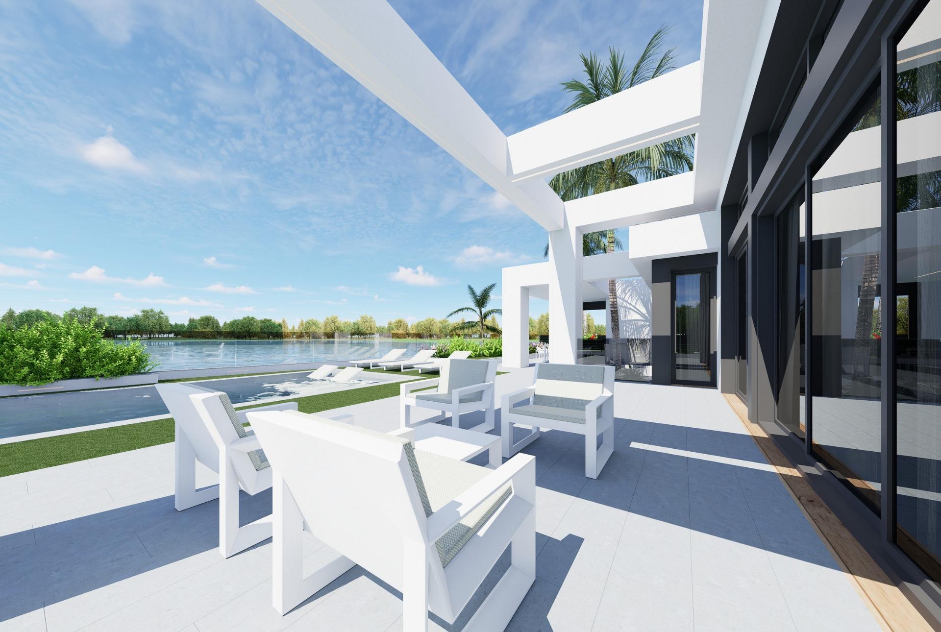 For sale of villa in Los Alcazares