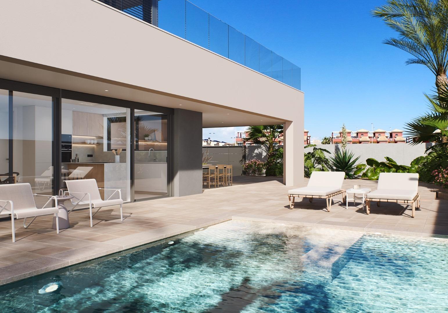 For sale of villa in Pilar de La Horadada