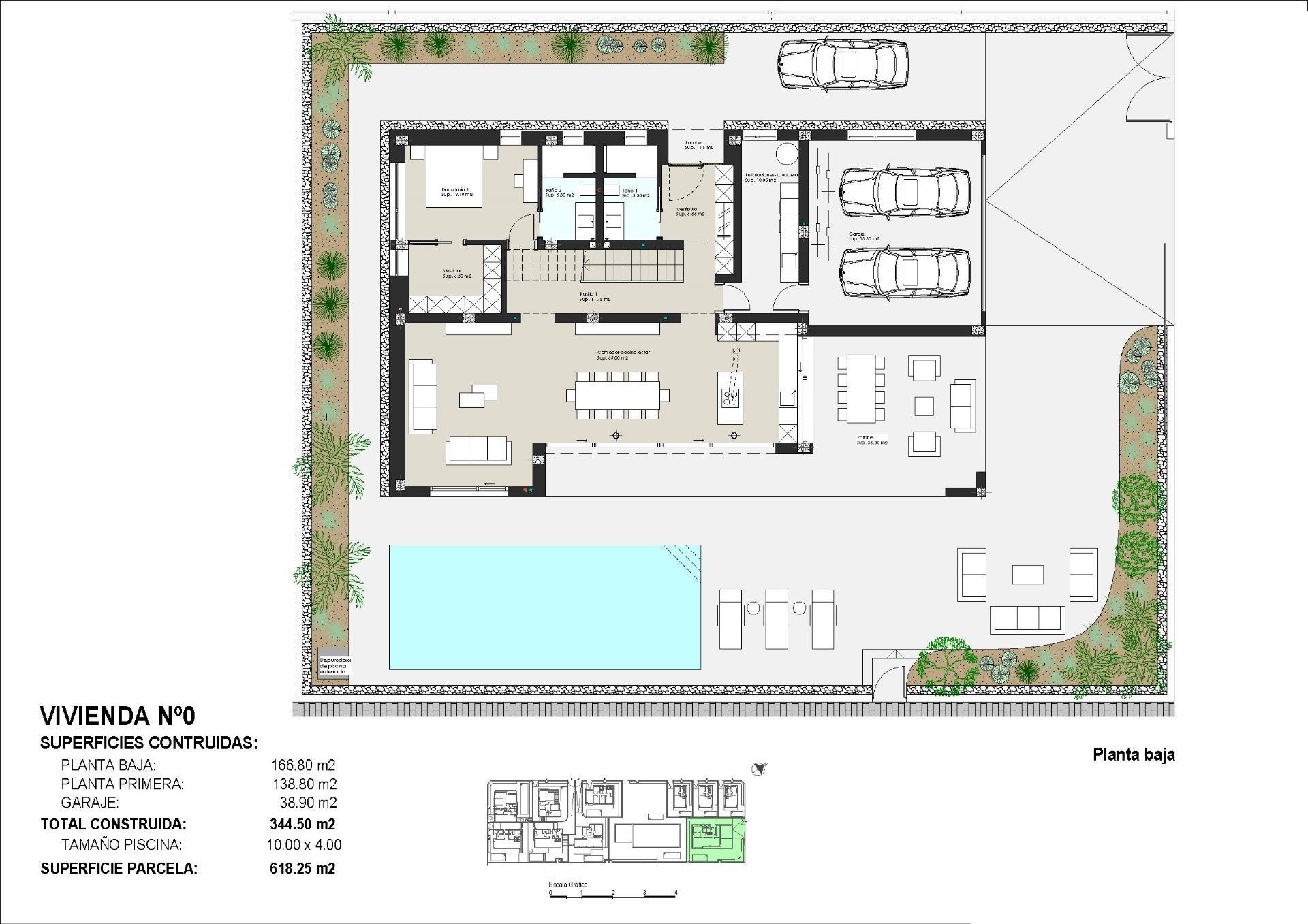 For sale of villa in Pilar de La Horadada