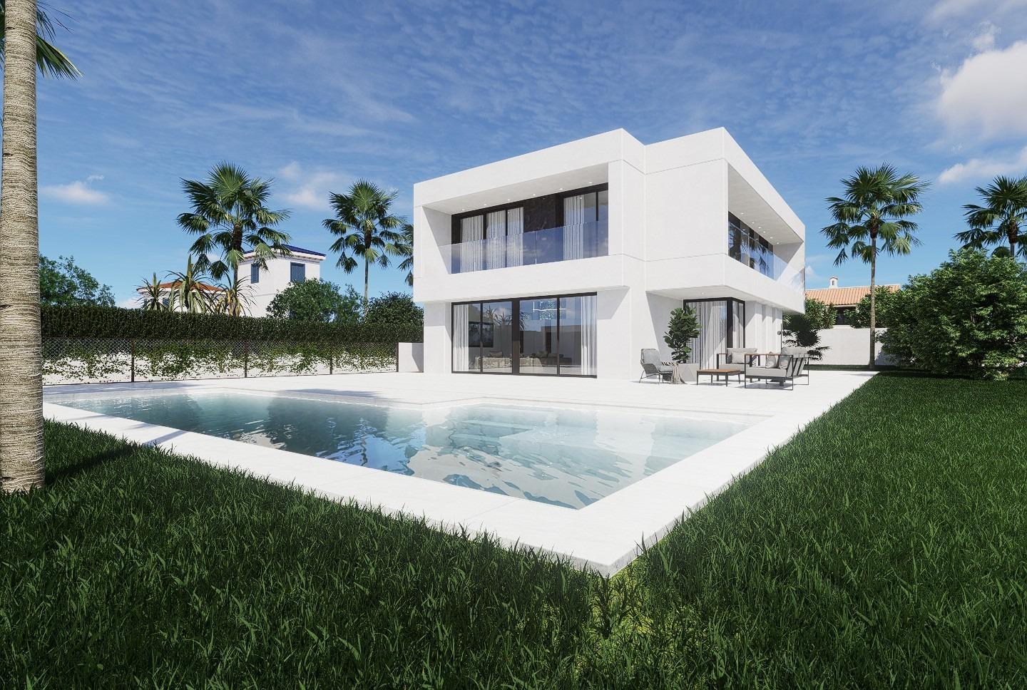 For sale of villa in Orihuela Costa