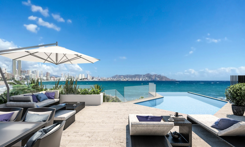 For sale of penthouse in Benidorm