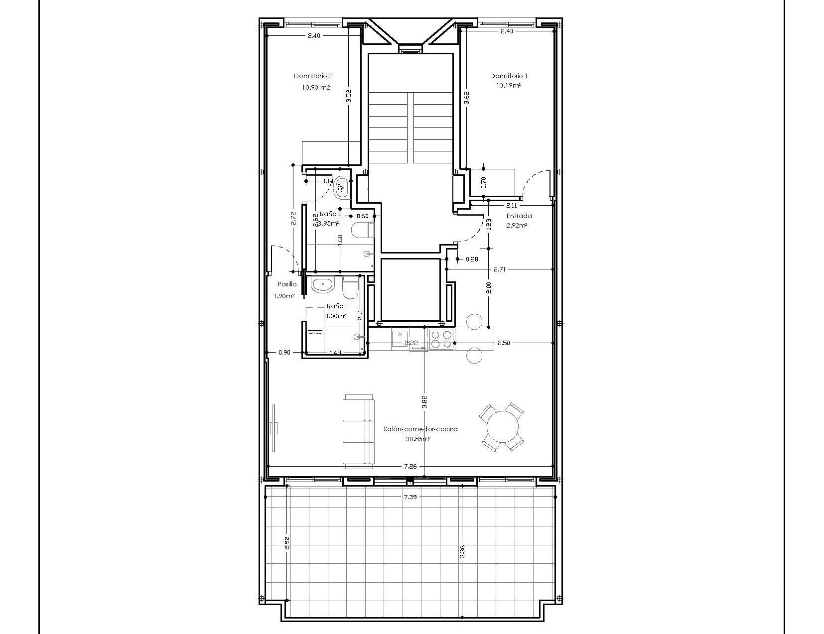 For sale of penthouse in Alicante