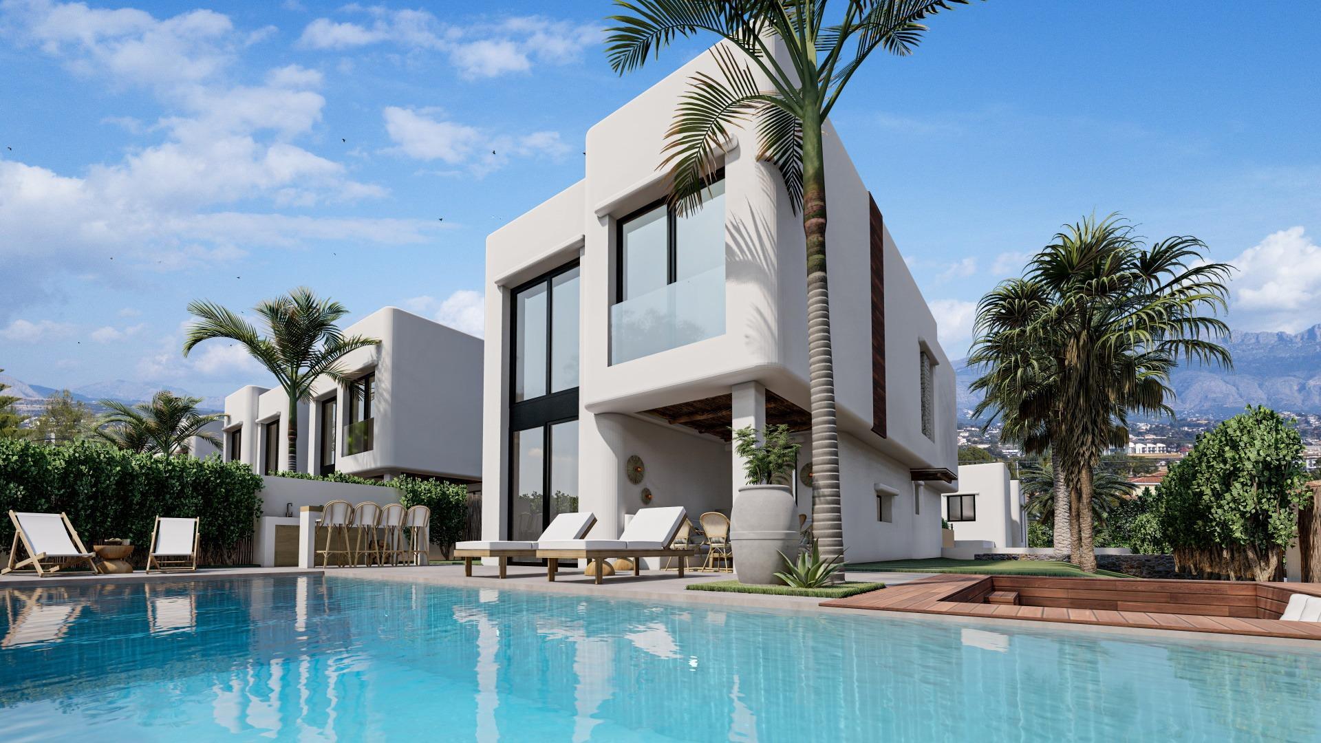 For sale of villa in Alfaz del Pi
