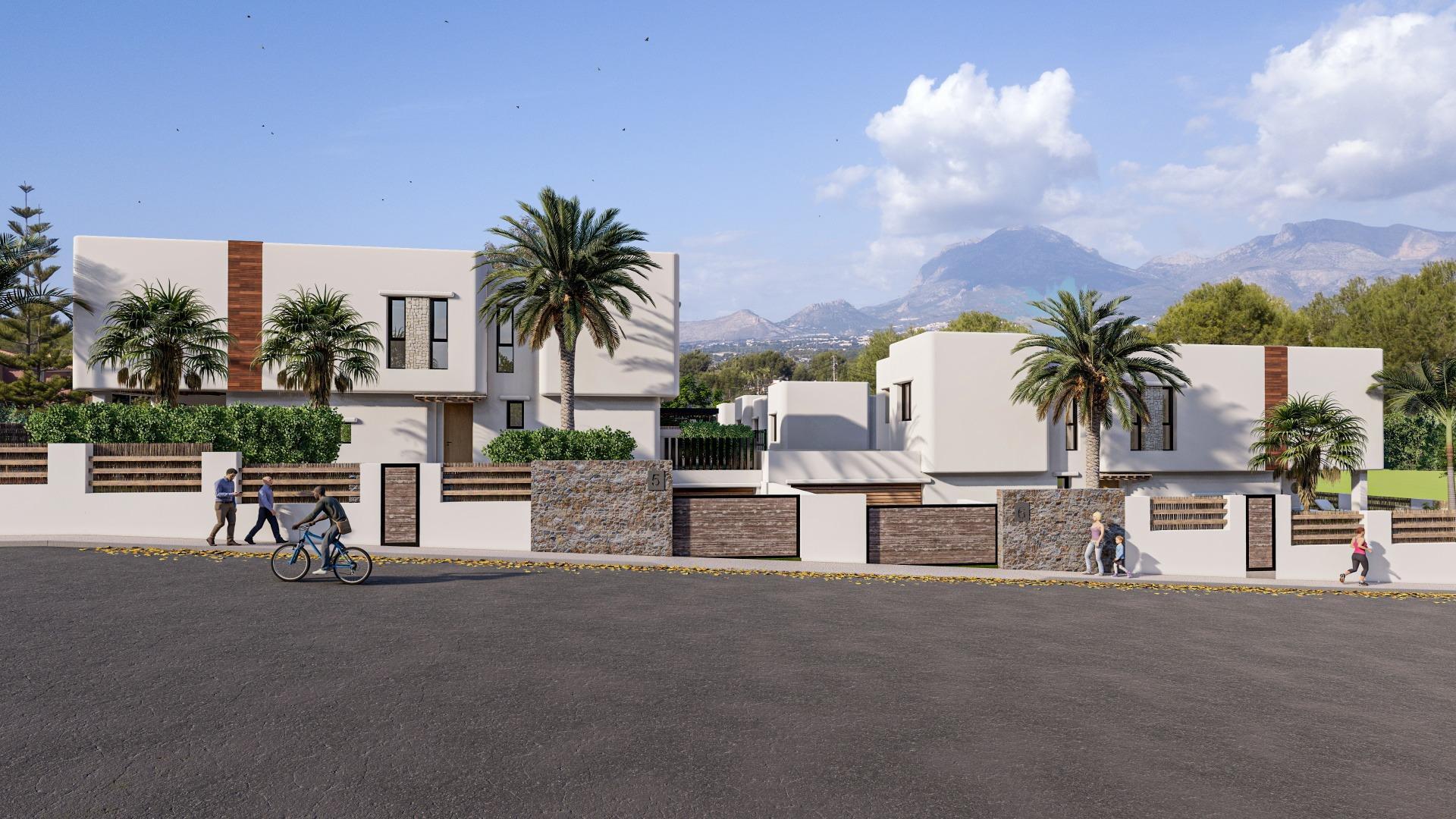 For sale of villa in Alfaz del Pi