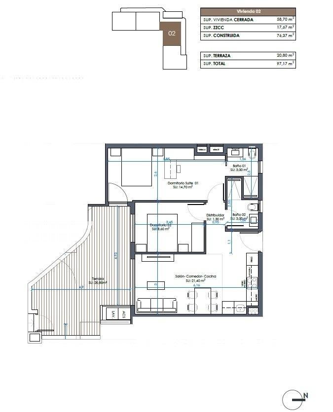 Venta de apartamento en Guardamar del Segura