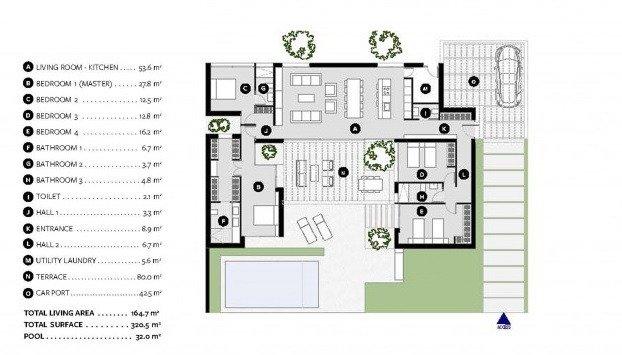 Venta de villa en Baños y Mendigo
