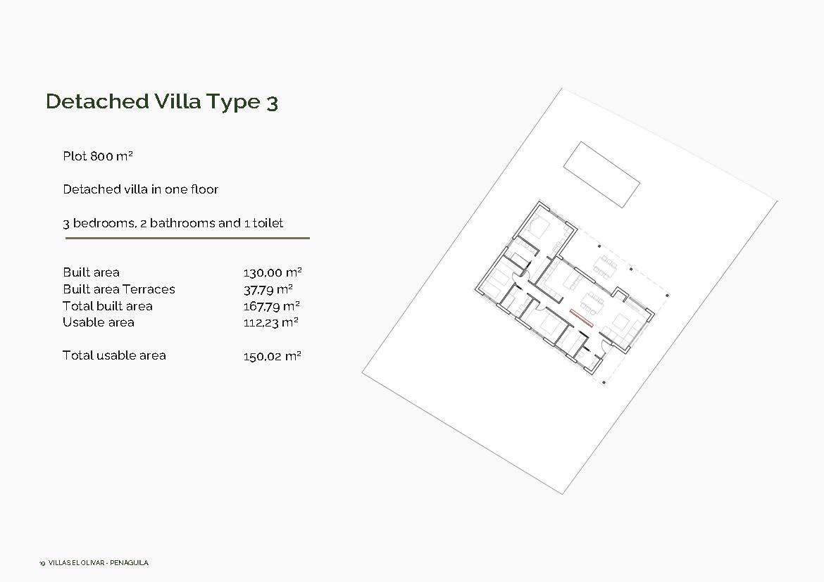 Venta de villa en Penaguila