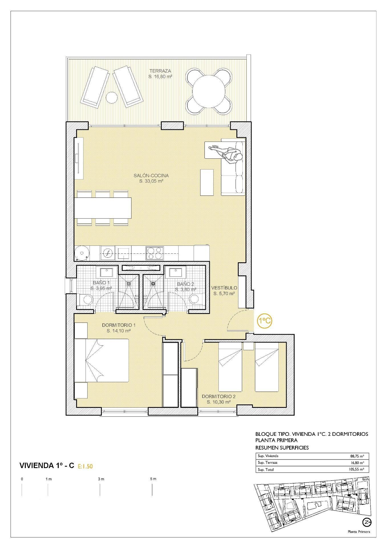 Venta de apartamento en Finestrat
