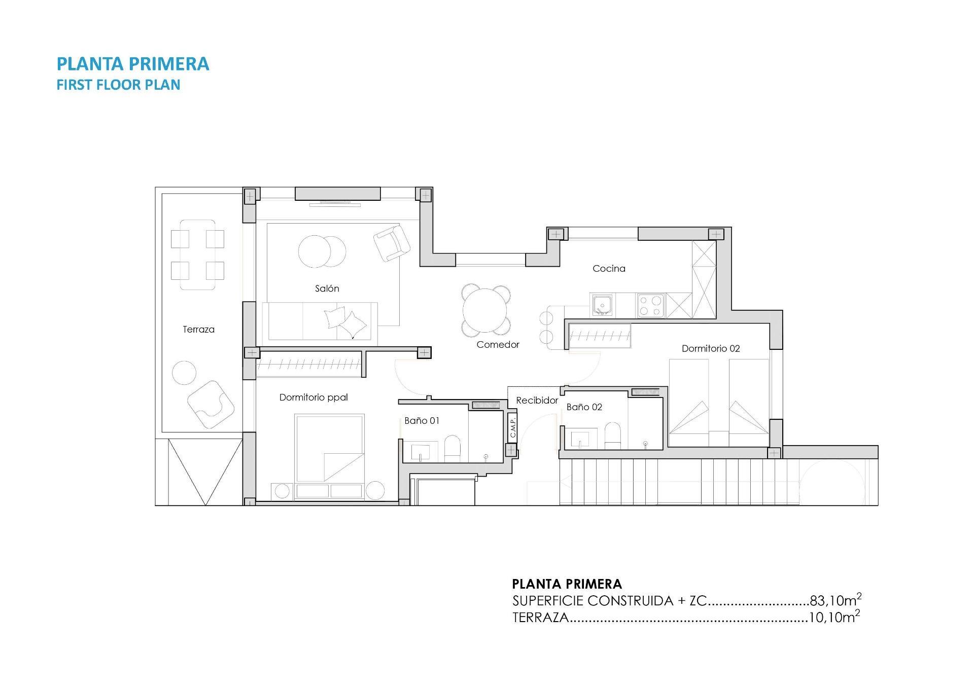 Venta de apartamento en Torre Pacheco