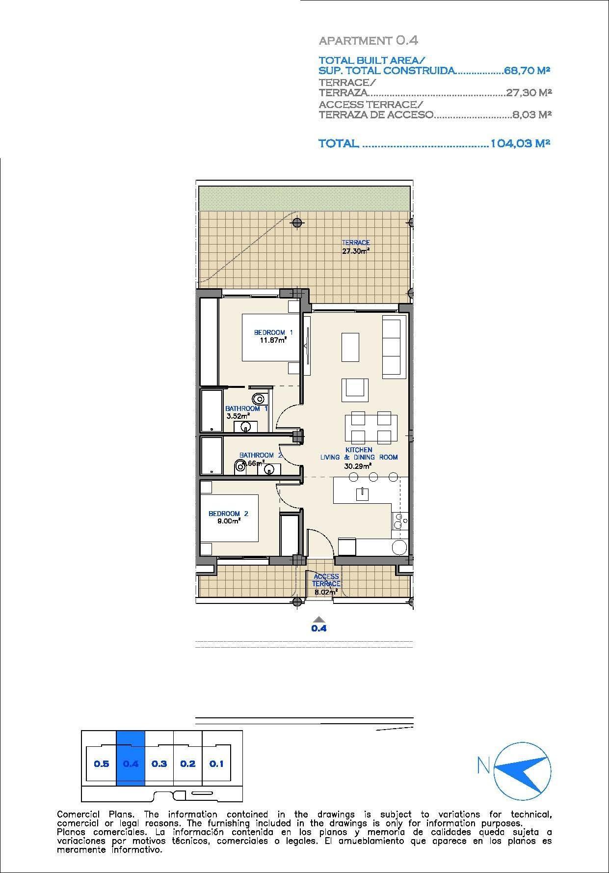 Venta de apartamento en Los Alcazares