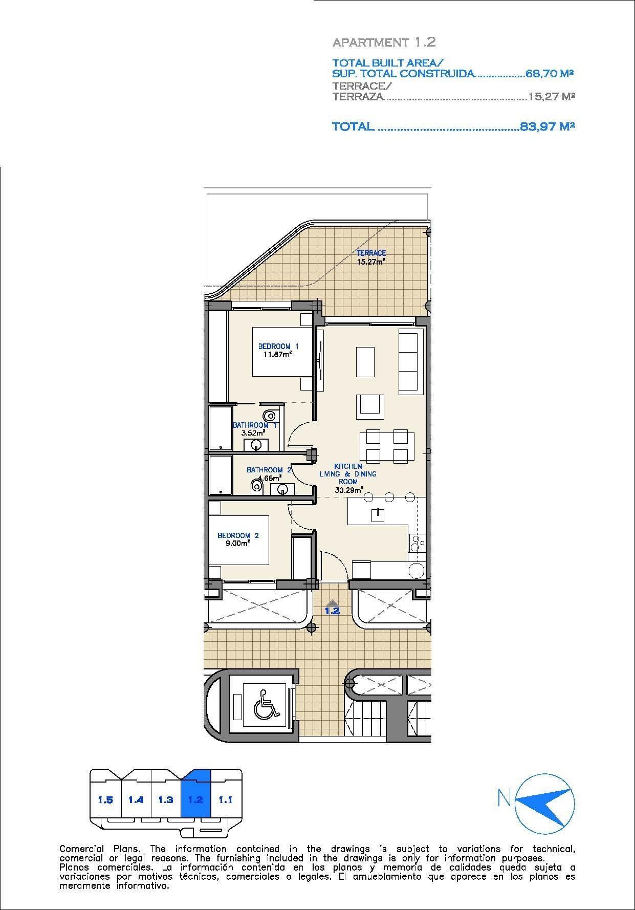 Venta de apartamento en Los Alcazares