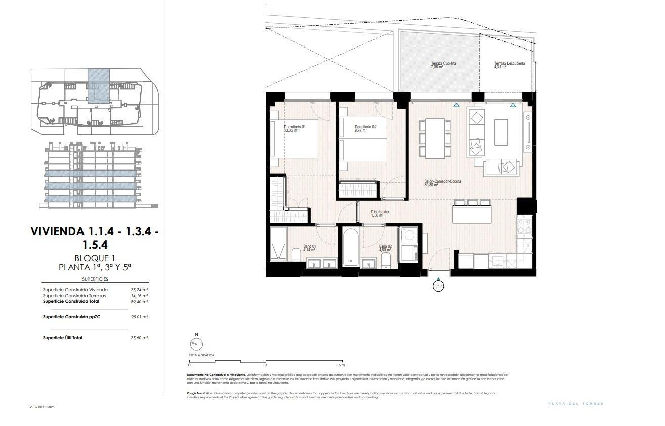 Venta de apartamento en Villajoyosa