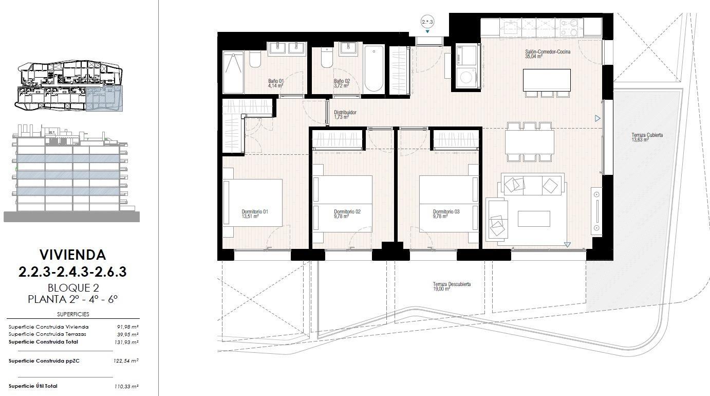Venta de apartamento en Villajoyosa