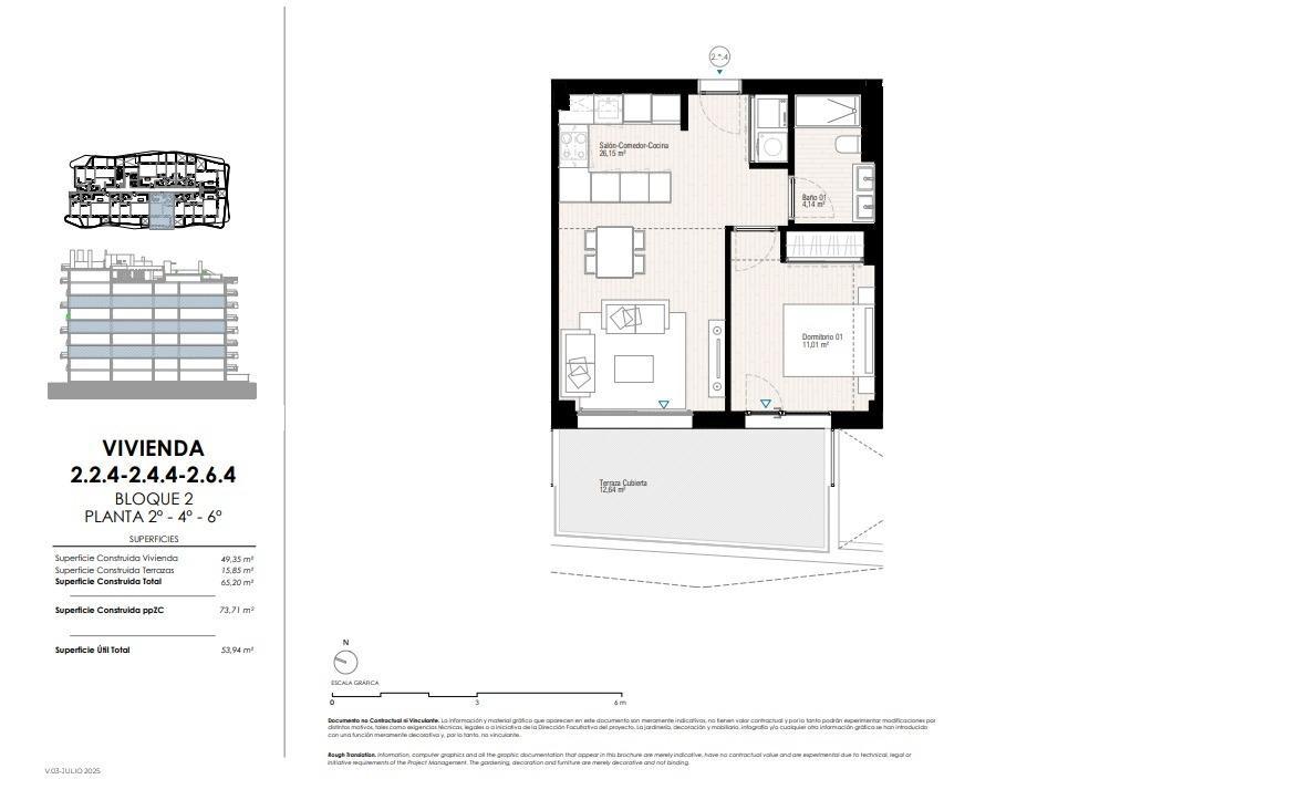 Venta de apartamento en Villajoyosa