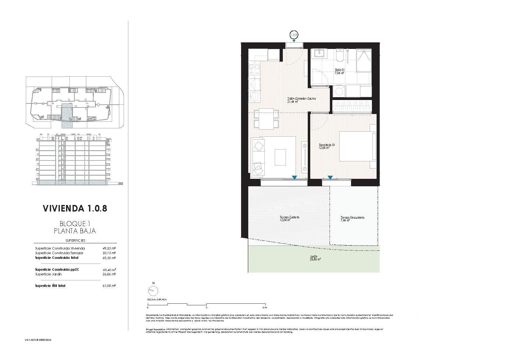 Venta de apartamento en Villajoyosa