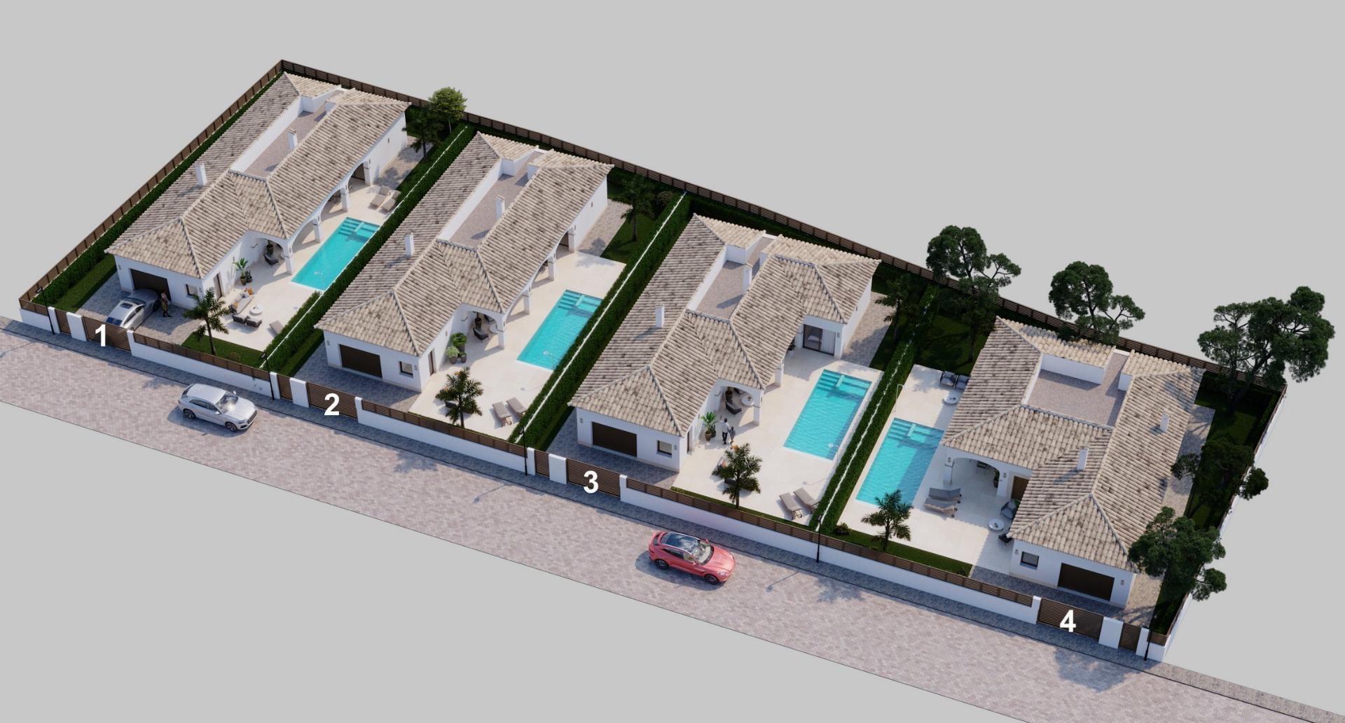 Venta de villa en San Pedro del Pinatar