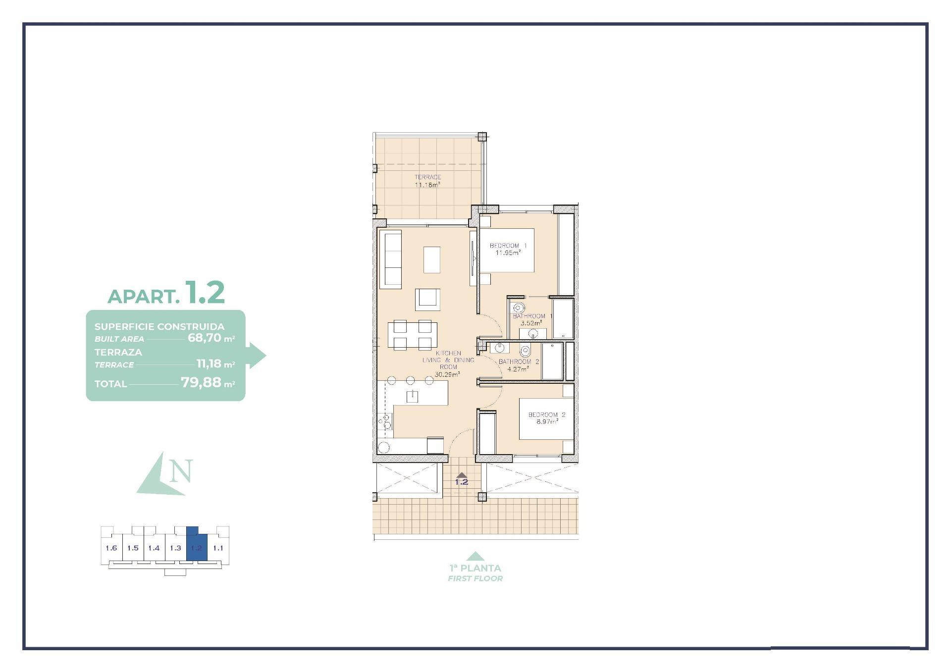 Venta de apartamento en Los Alcazares