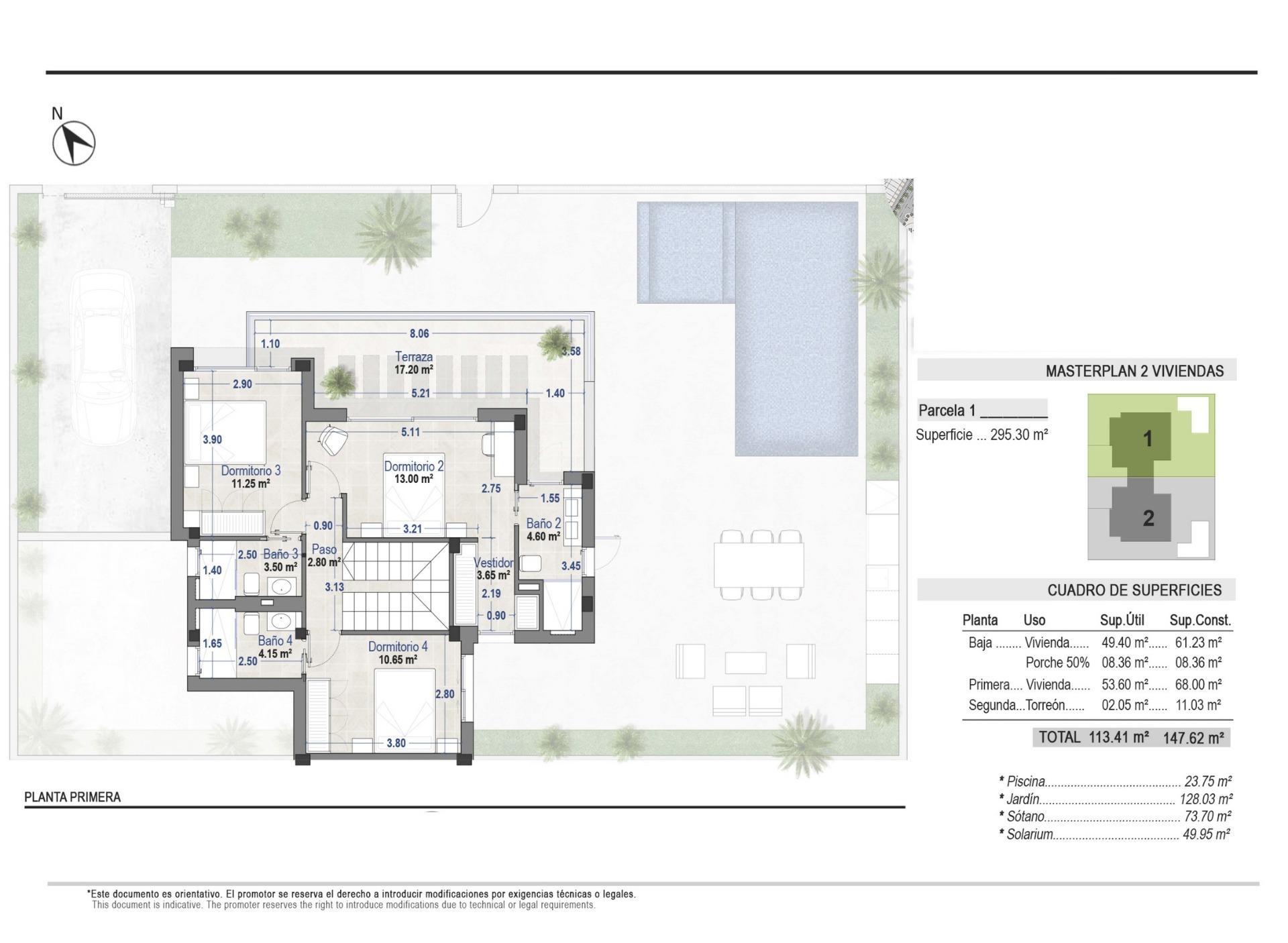 Venta de villa en Torre Pacheco