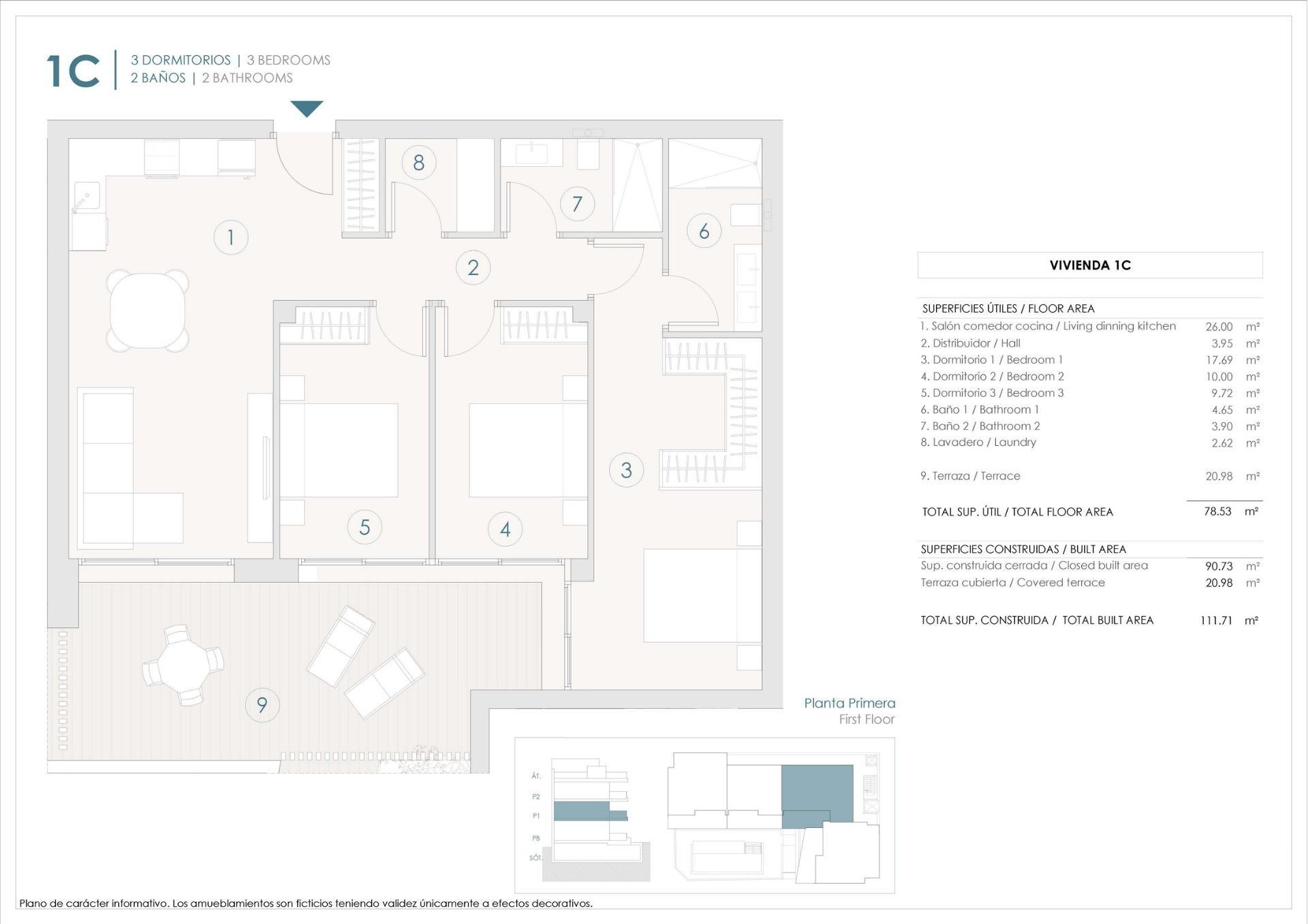 Venta de apartamento en Benijofar