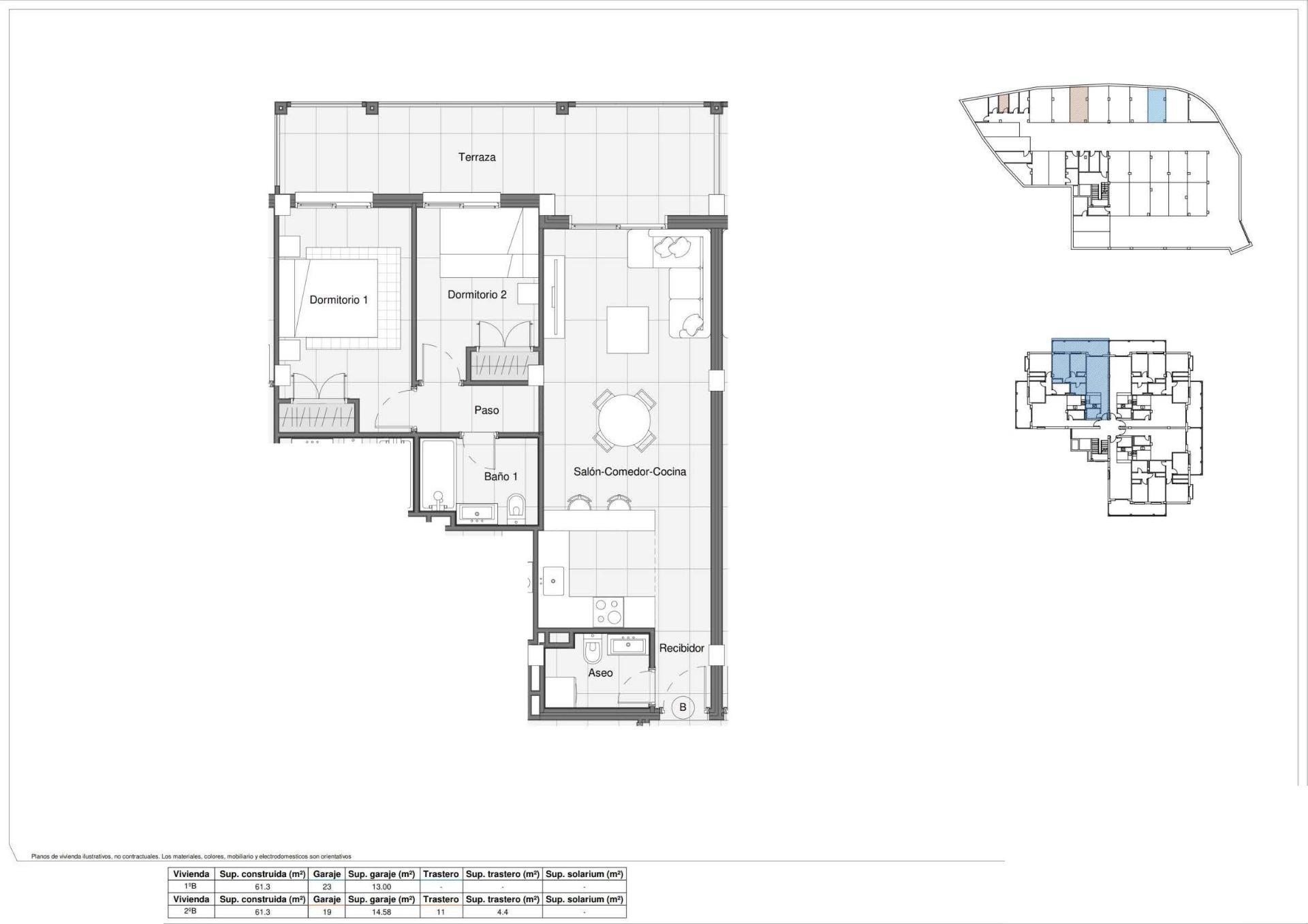 Venta de apartamento en Bigastro
