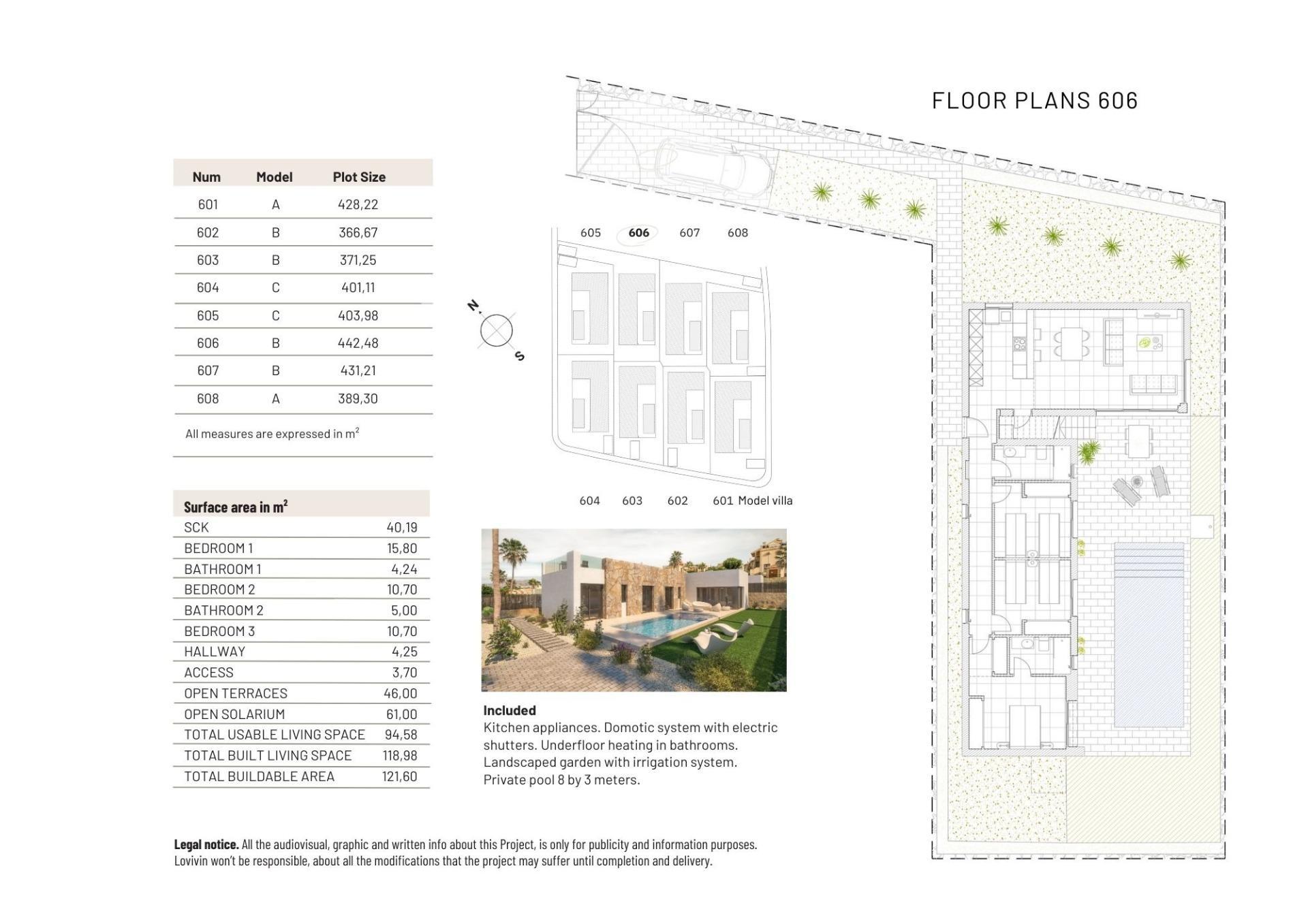 Venta de villa en Algorfa