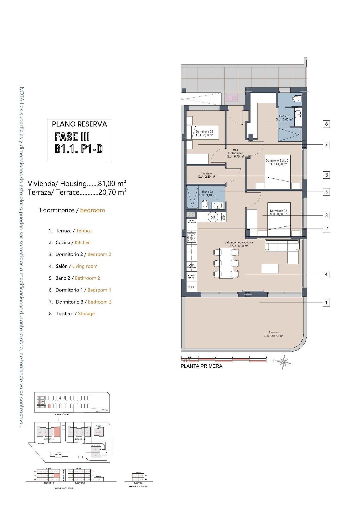 Venta de apartamento en Los Alcazares