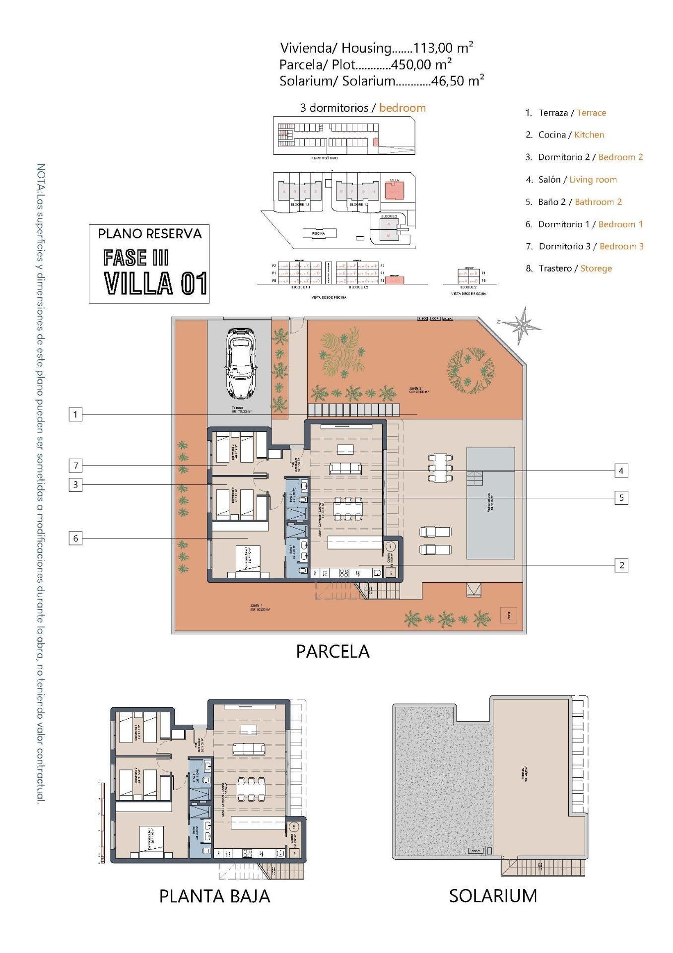 Venta de villa en Los Alcazares